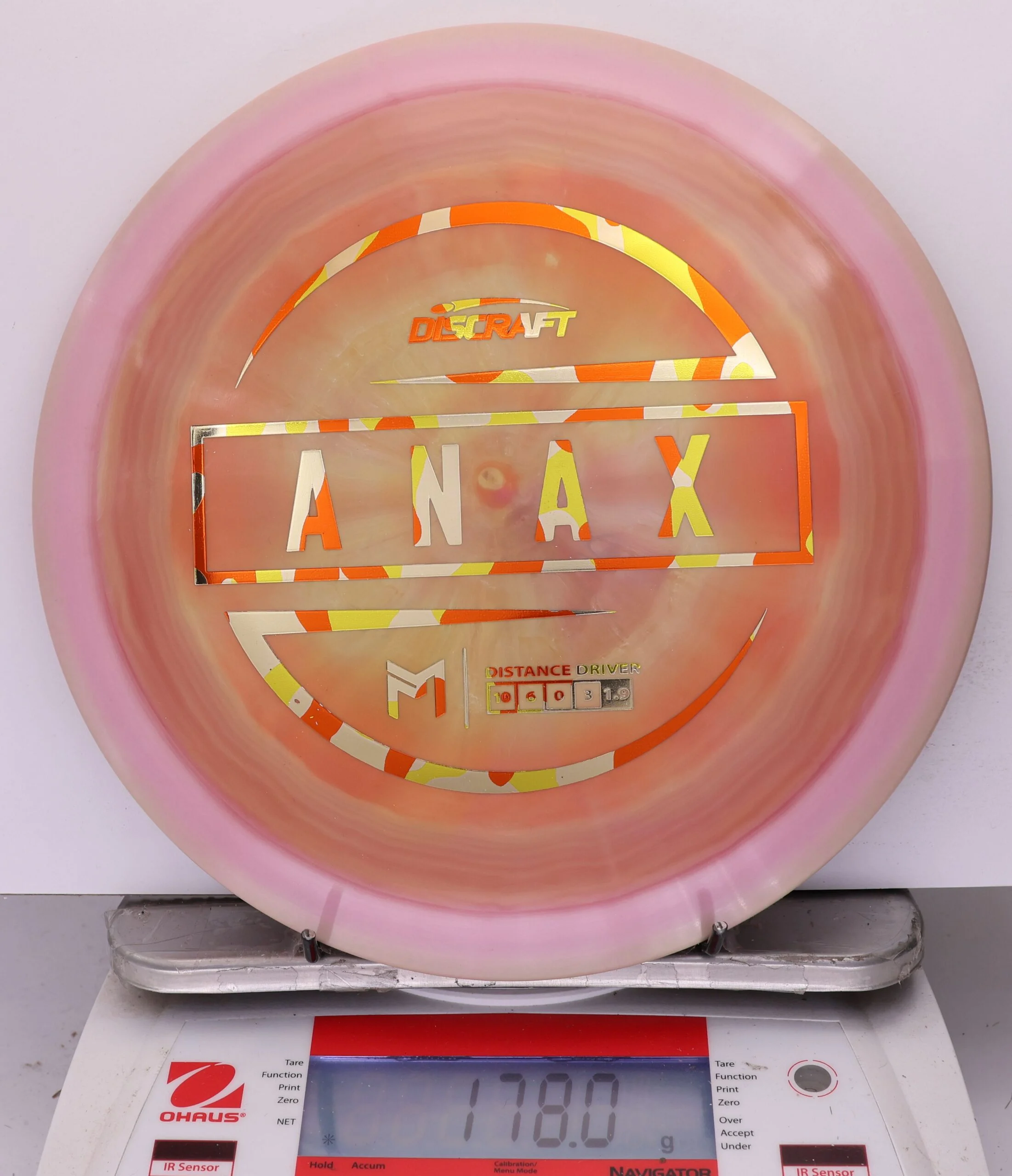 791100 ESP Anax, Paul McBeth - #21 PinkOrange, 178