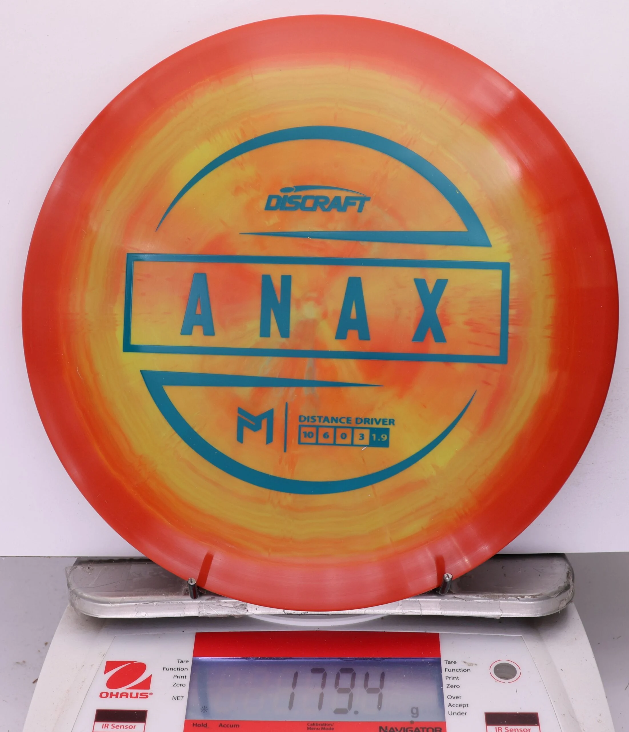 791102 ESP Anax, Paul McBeth - #23 RedYellow, 179