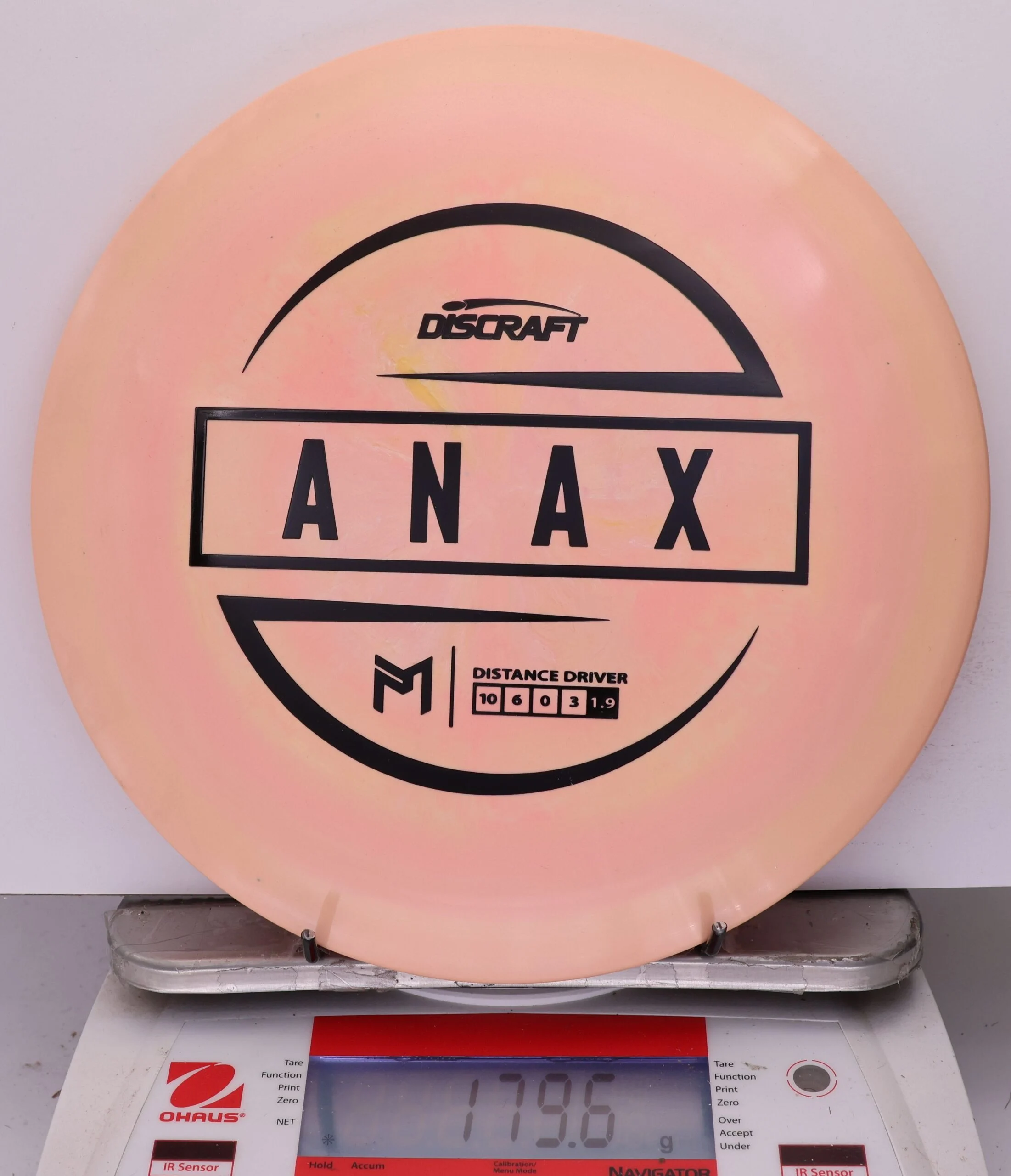 791119 ESP Anax, Paul McBeth - #30 LtOrangePink, 180