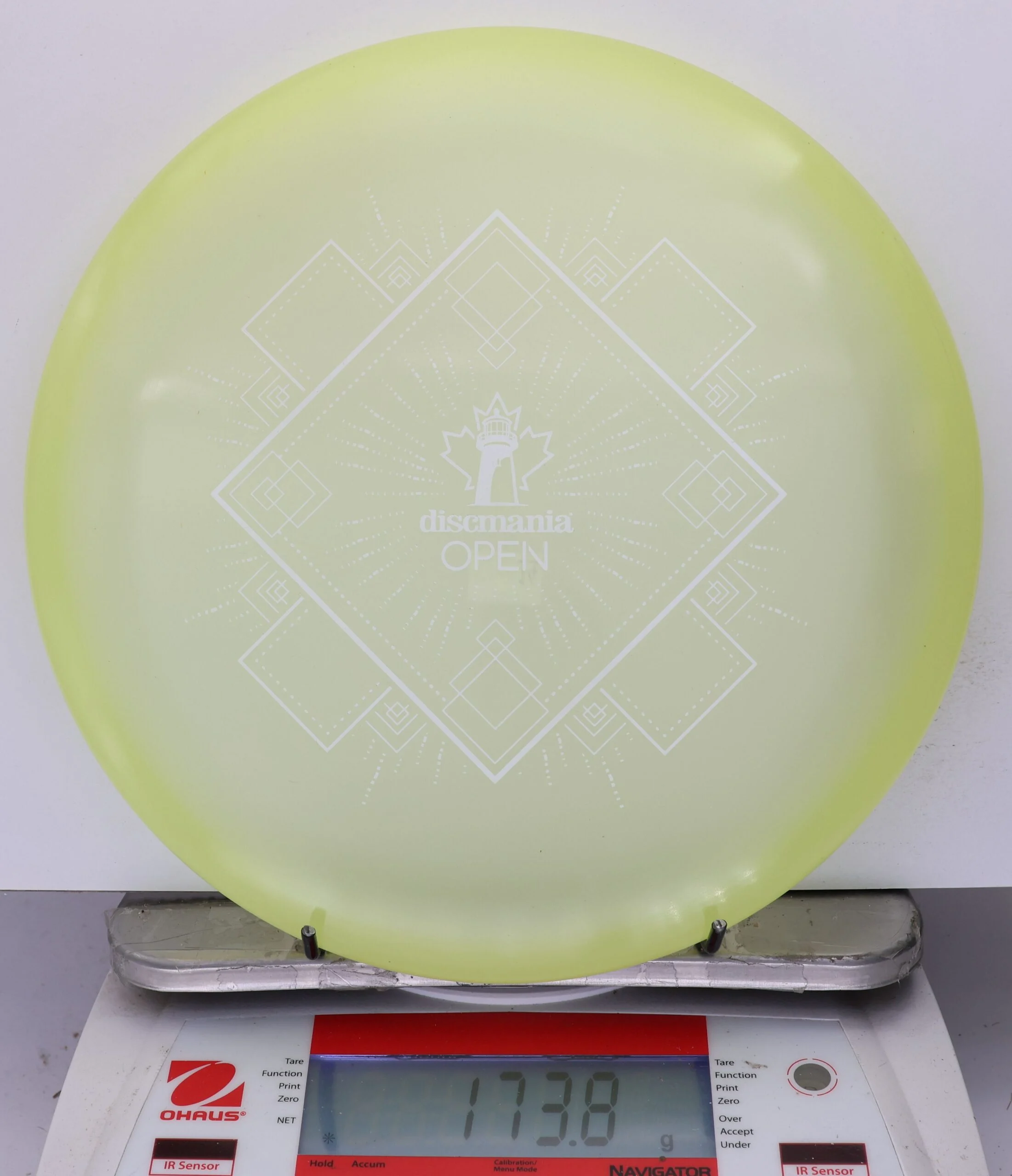 791279 Color Glow C-Line P2, Discmania Open '23 - #14 Yellow Glow, 174