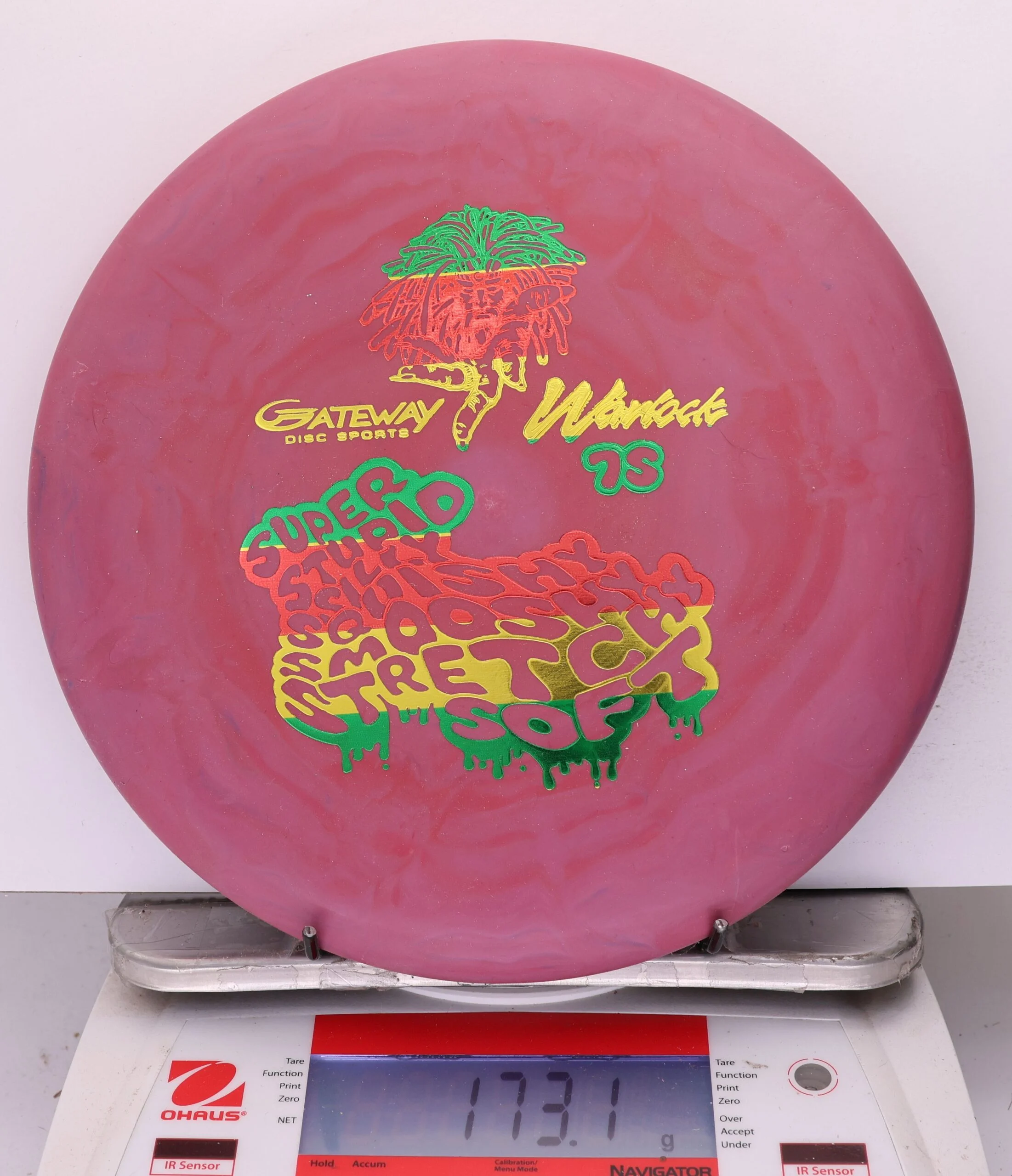 791321 7S SureGrip Warlock - #05 Red, 173