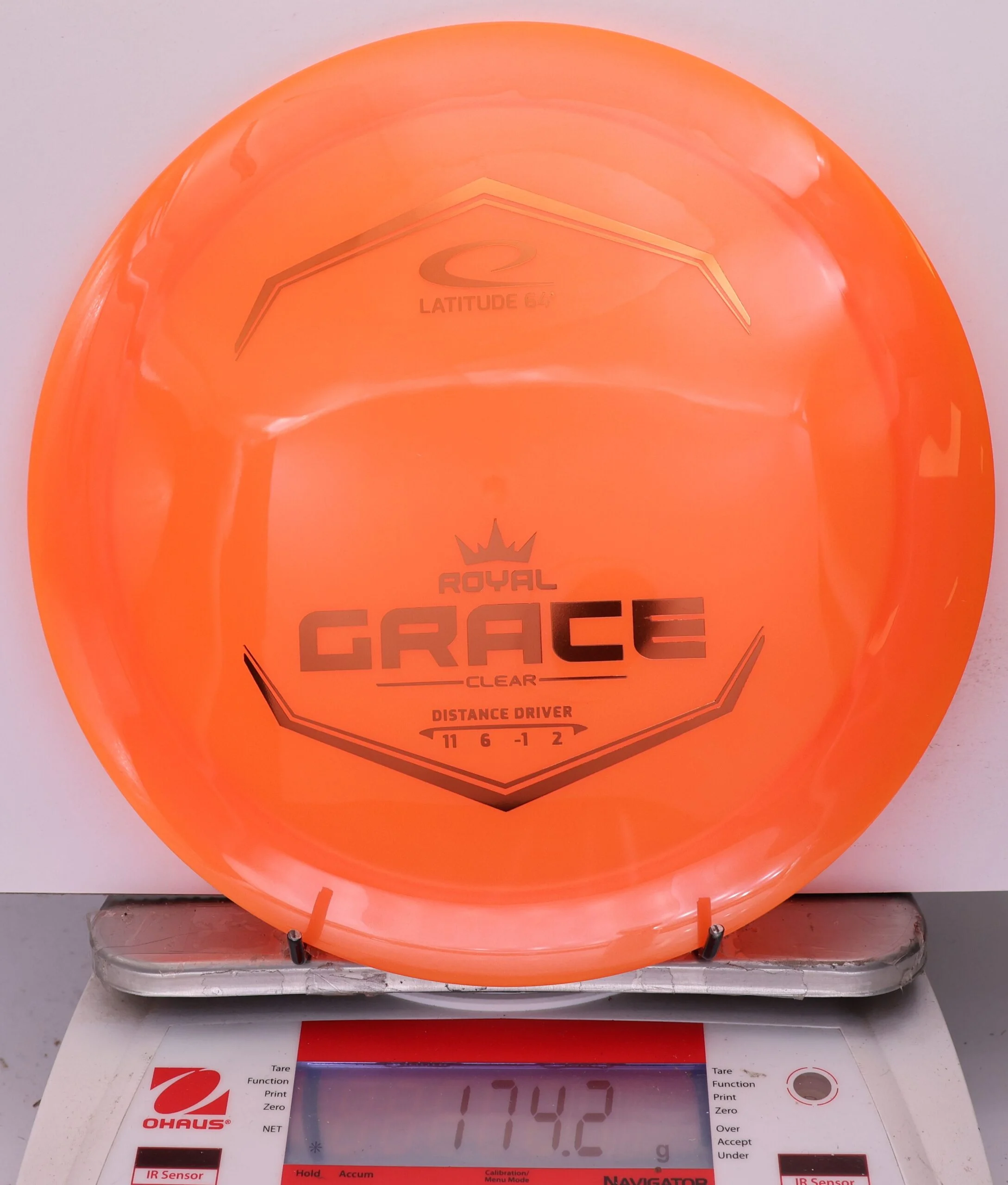 791561 Royal Clear Grace - #11 Orange, 174