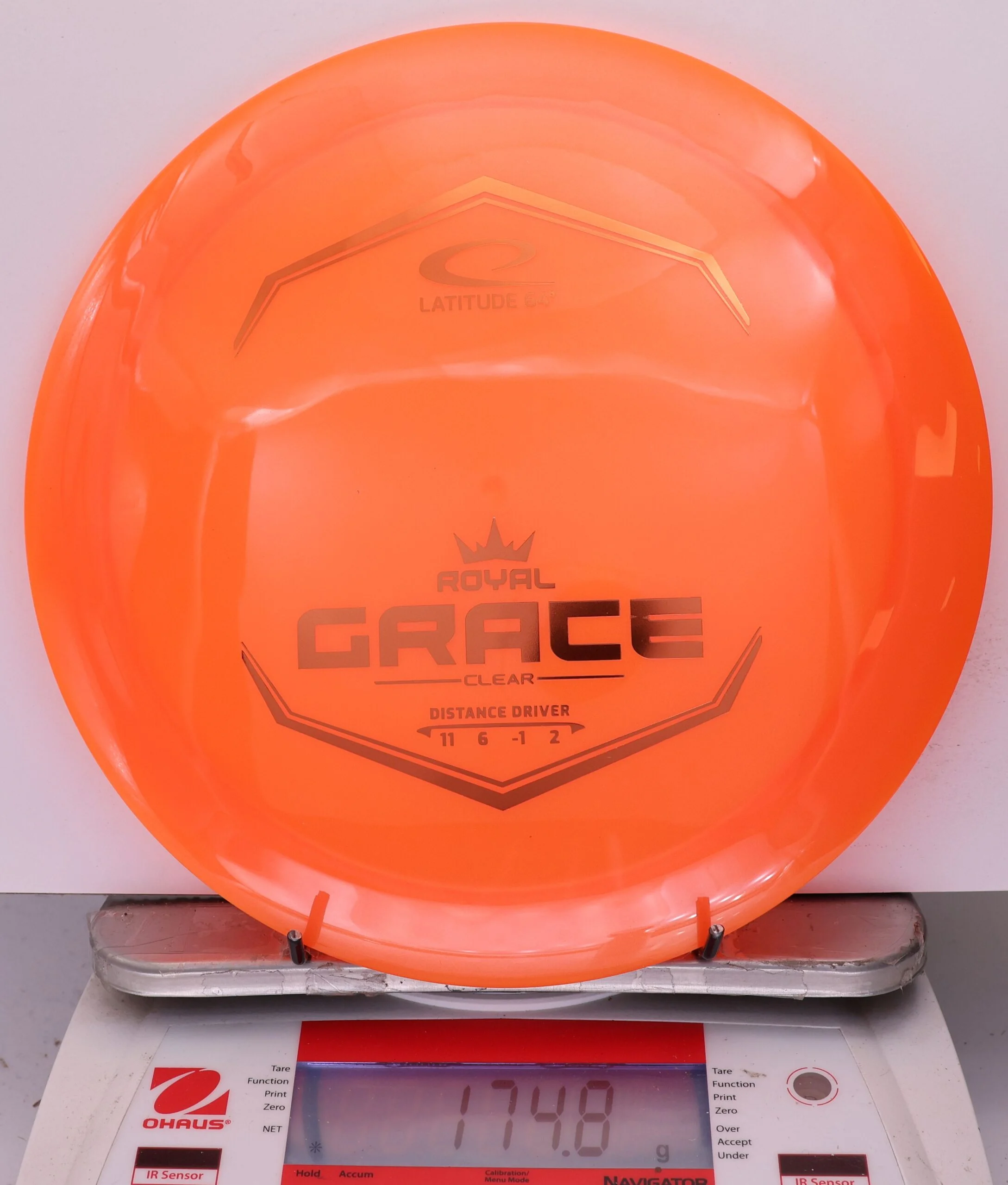 791594 Royal Clear Grace - #13 Orange, 175