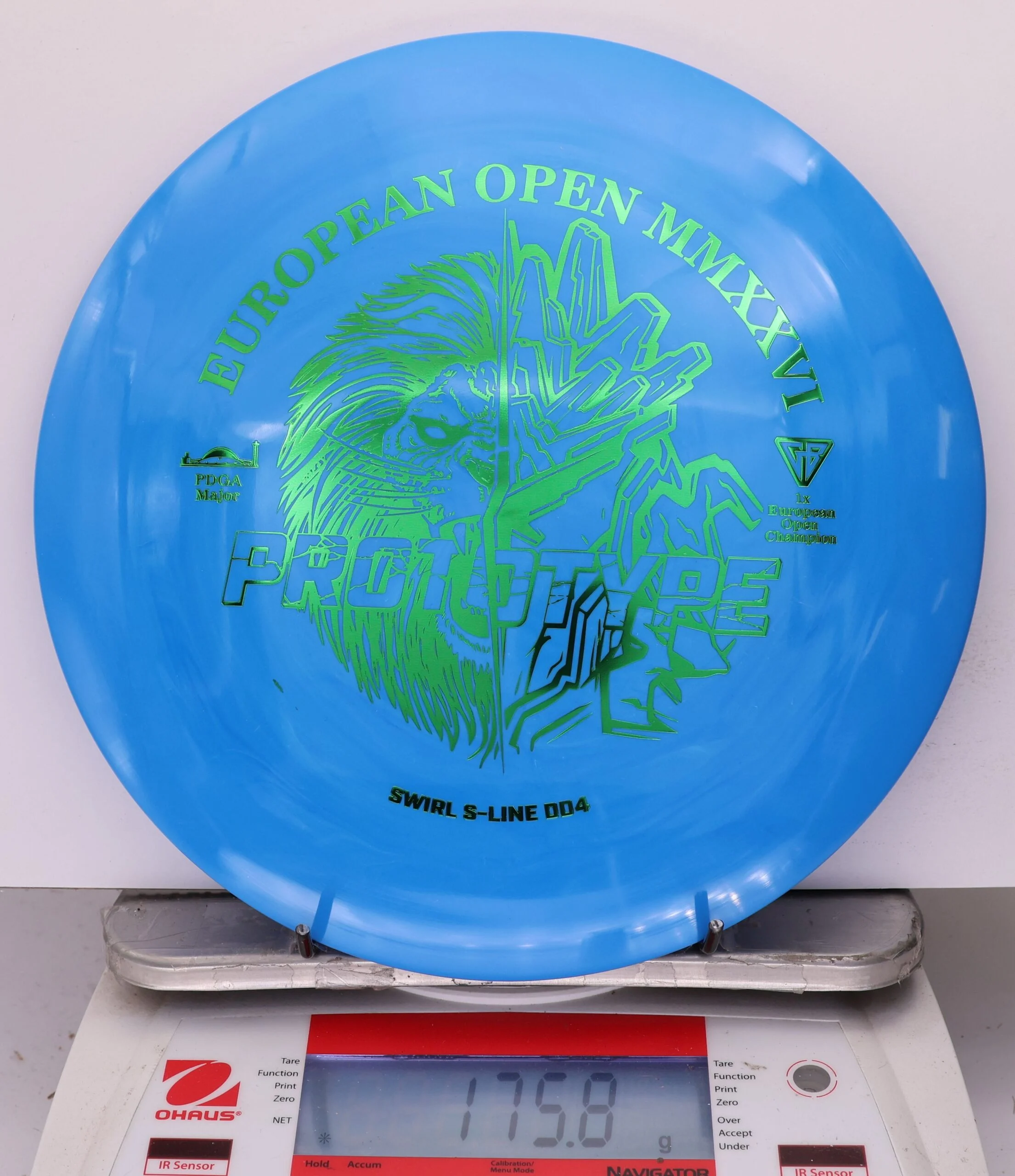 791922 Prototype Swirl S-Line DD4, 2026 European Open - #02 Blue, 176