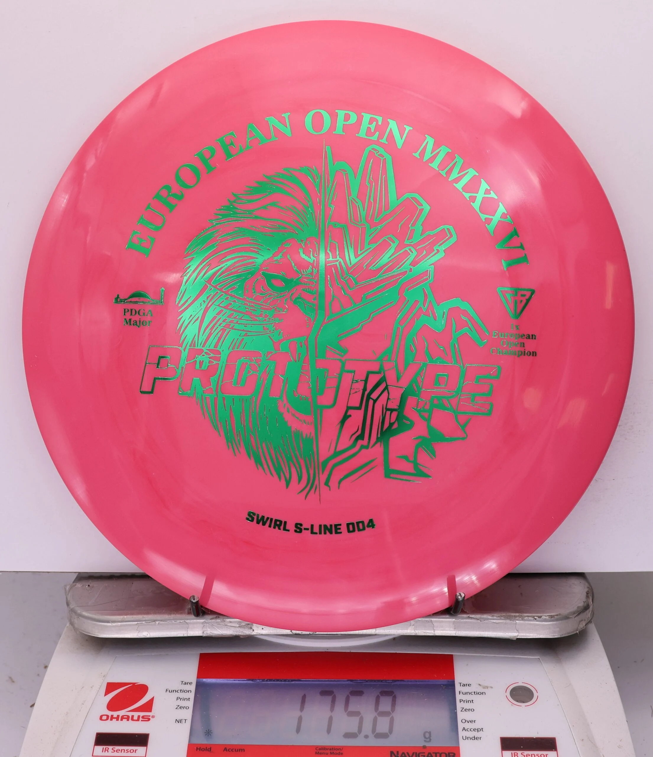 792041 Prototype Swirl S-Line DD4, 2026 European Open - #19 Red, 176