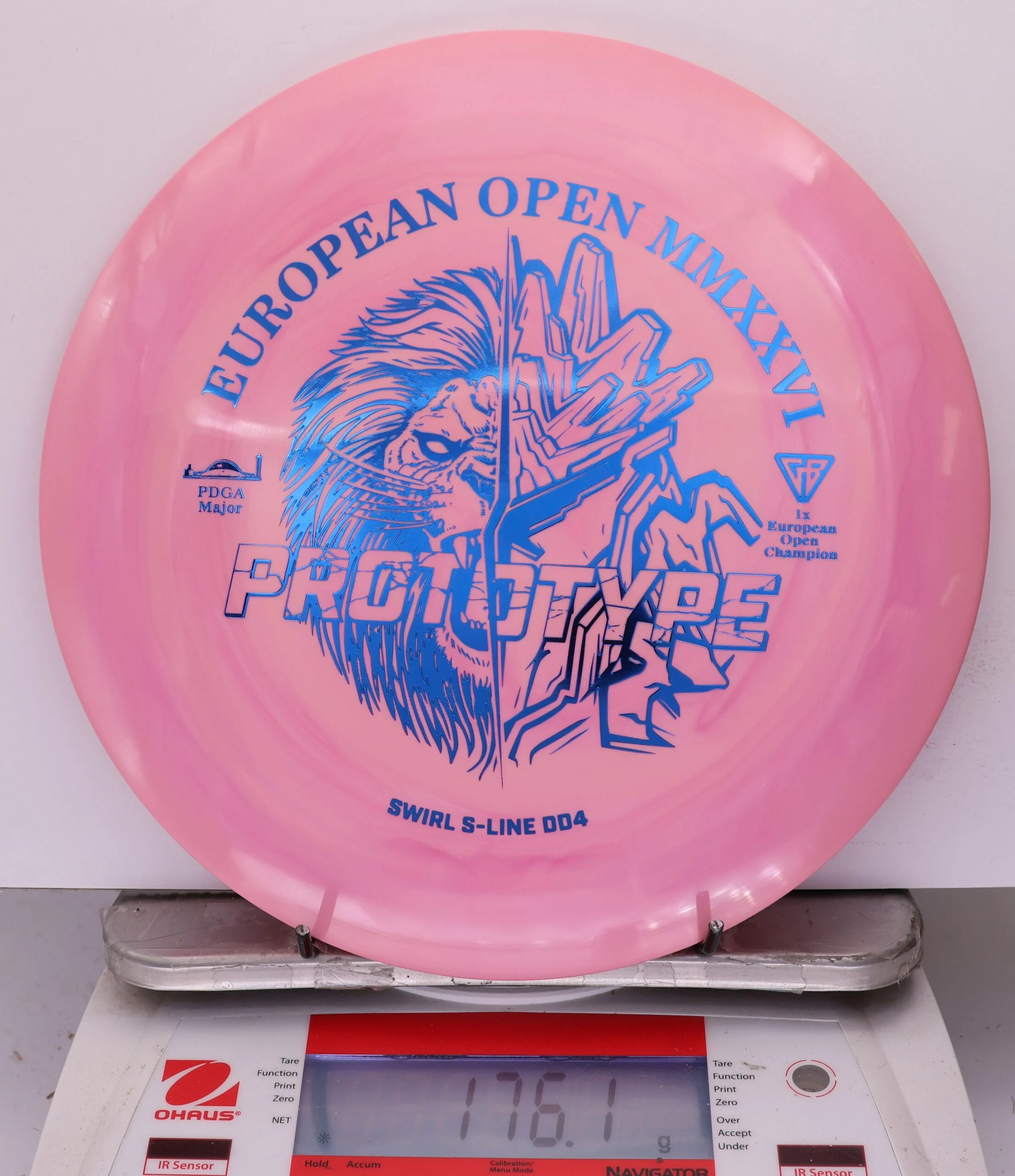 792159 Prototype Swirl S-Line DD4, 2026 European Open - #35 Pink, 176