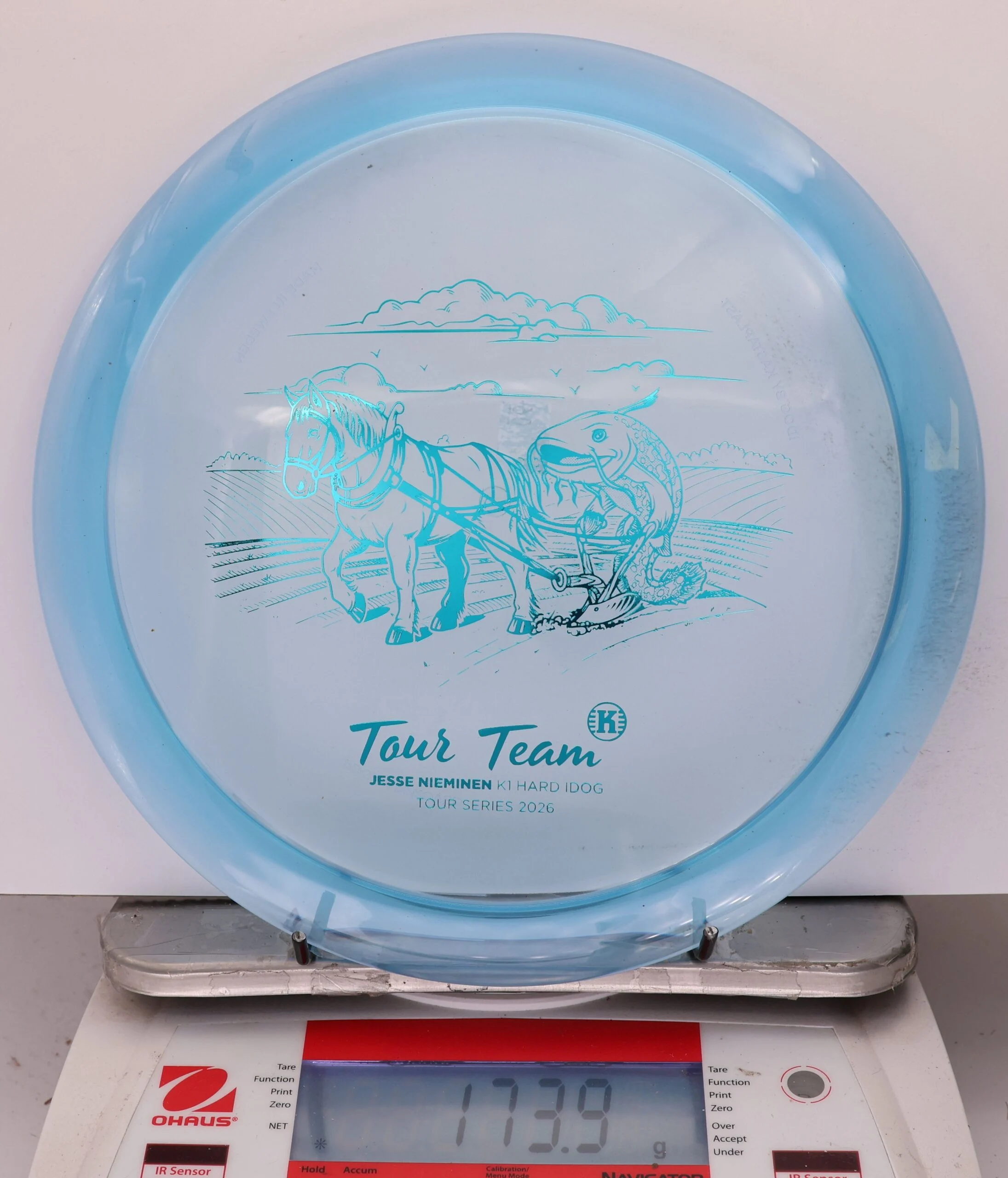 792213 K1 Hard Idog, Jesse Nieminen 2026 Tour Series - #06 LtBlue, 174