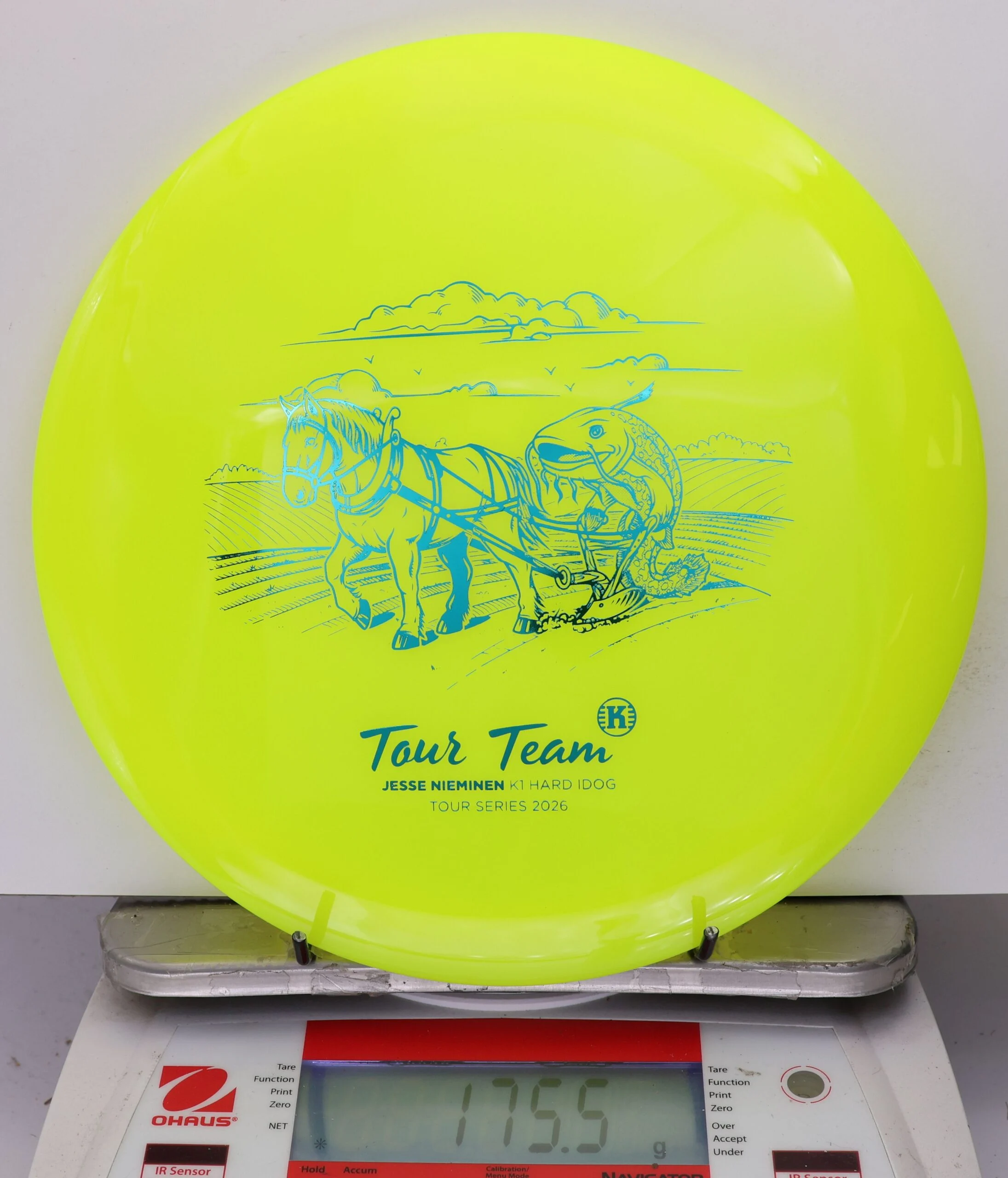 792225 K1 Hard Idog, Jesse Nieminen 2026 Tour Series - #08 NYellow, 176