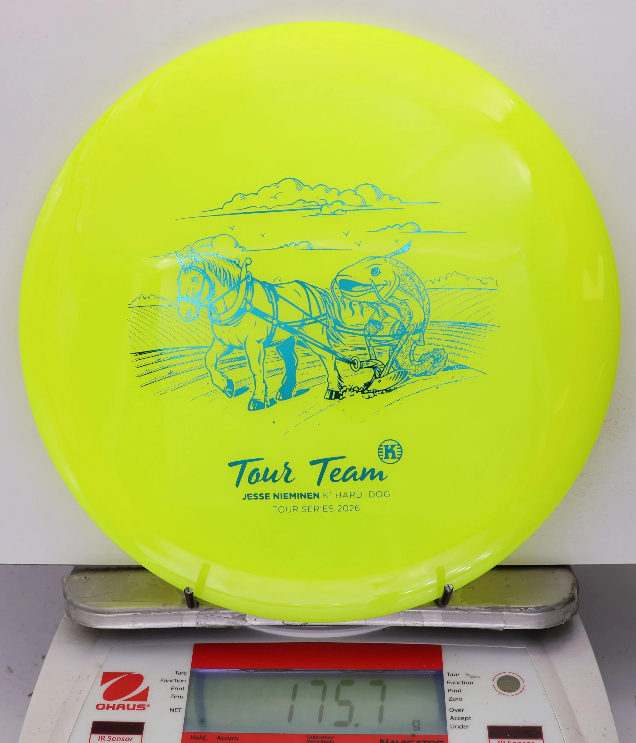 792226 K1 Hard Idog, Jesse Nieminen 2026 Tour Series - #09 NYellow, 176