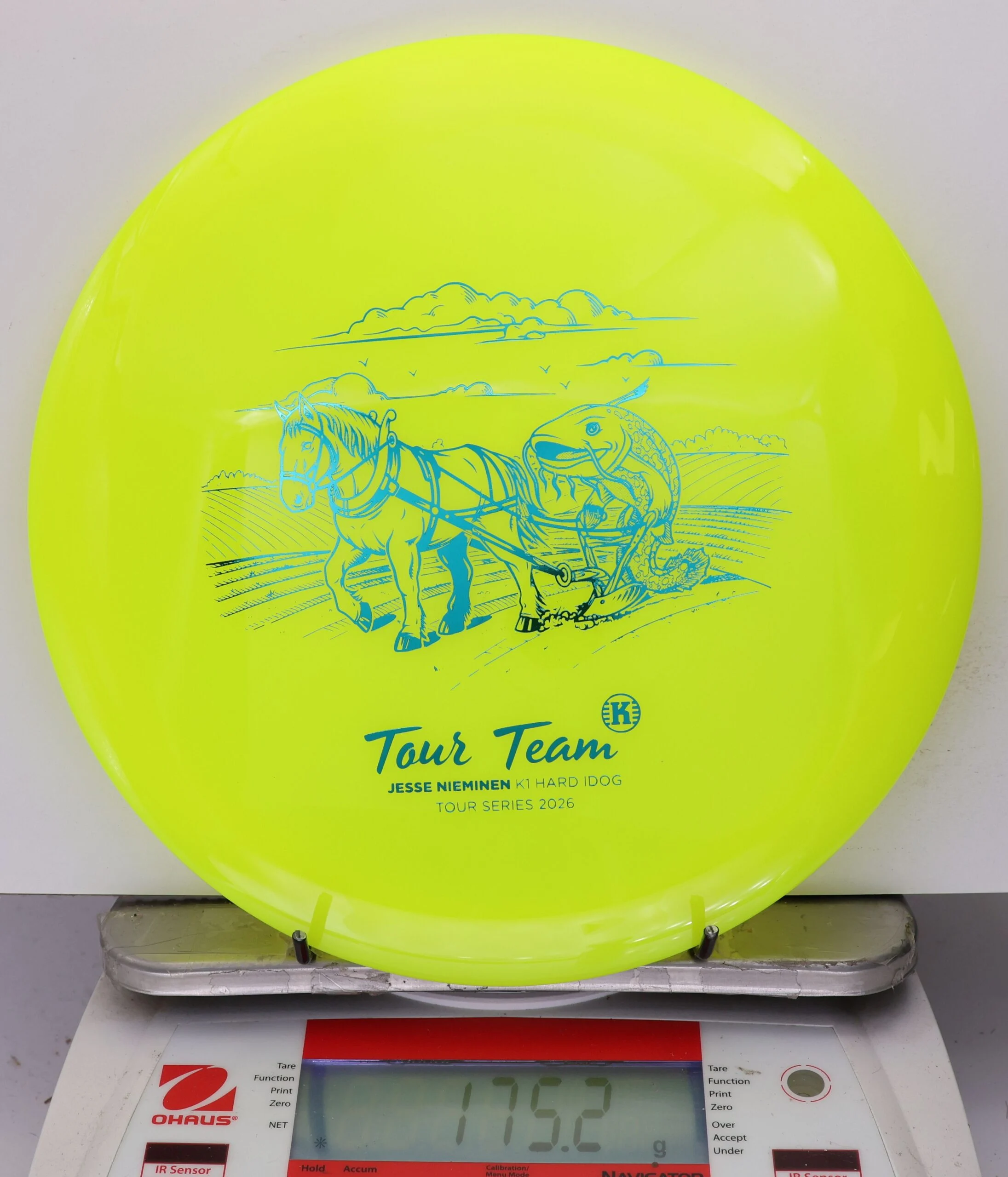 792227 K1 Hard Idog, Jesse Nieminen 2026 Tour Series - #10 NYellow, 175