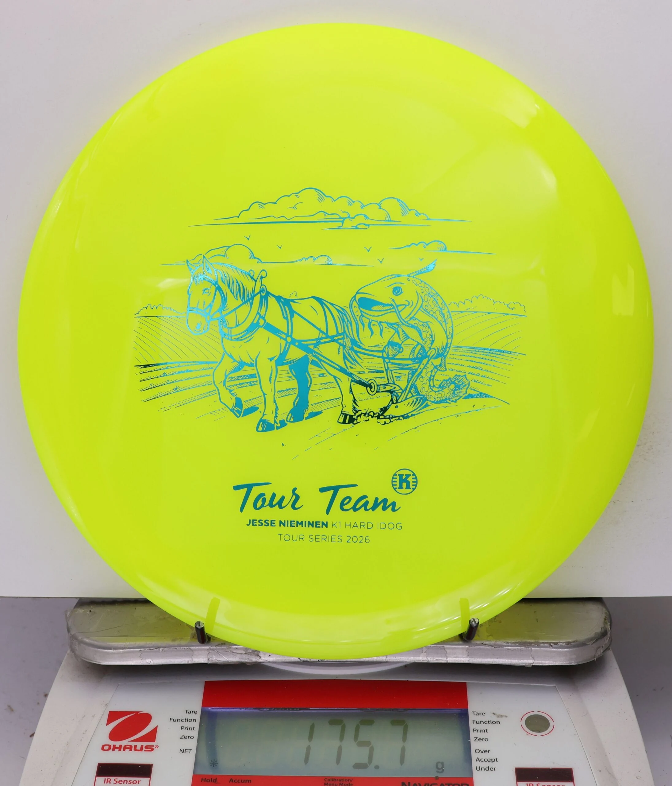 792228 K1 Hard Idog, Jesse Nieminen 2026 Tour Series - #11 NYellow, 176