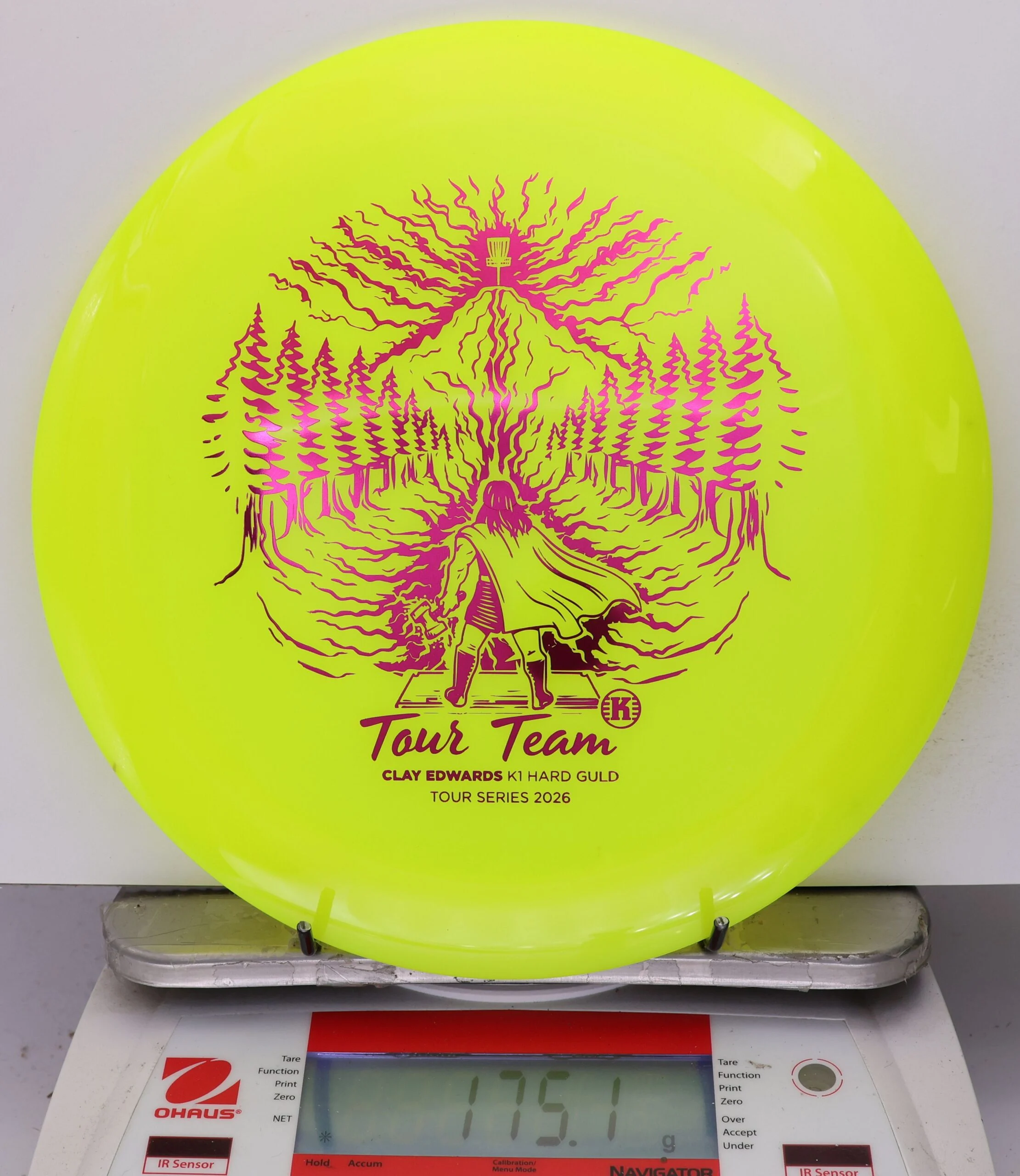 792241 K1 Hard Guld, Clay Edwards 2026 Tour Series - #02 NYellow, 175