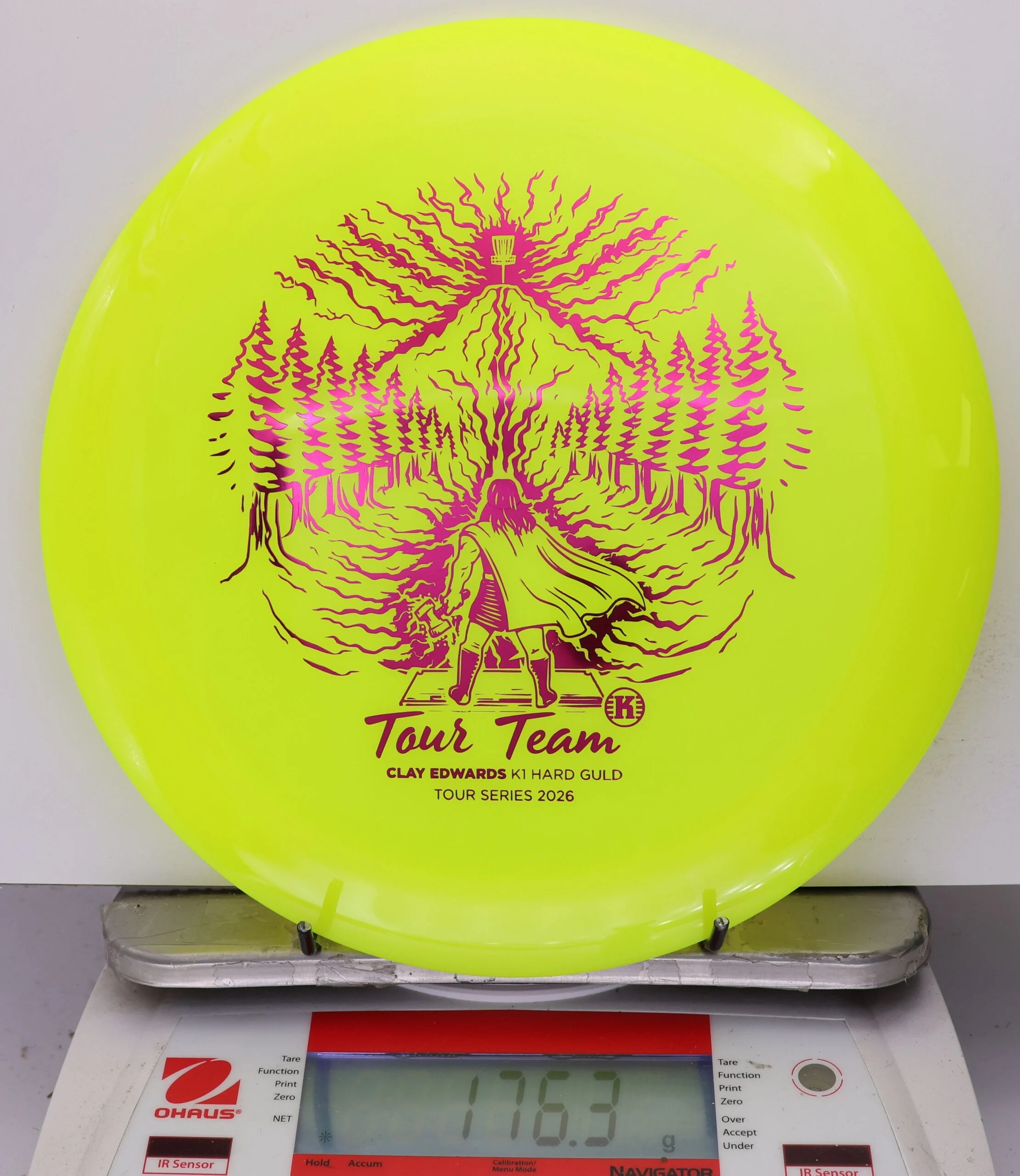 792255 K1 Hard Guld, Clay Edwards 2026 Tour Series - #05 NYellow, 176