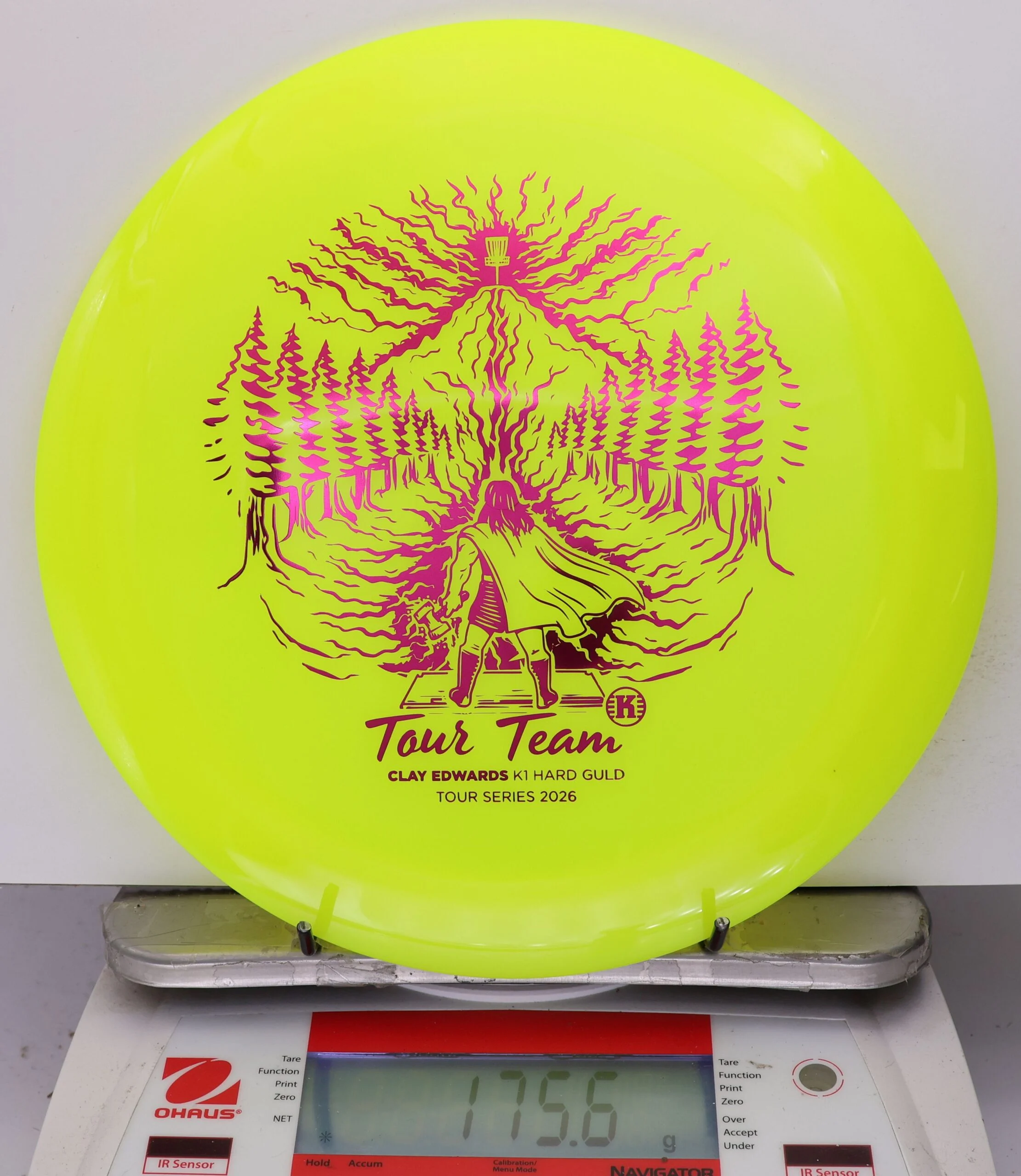 792256 K1 Hard Guld, Clay Edwards 2026 Tour Series - #06 NYellow, 176