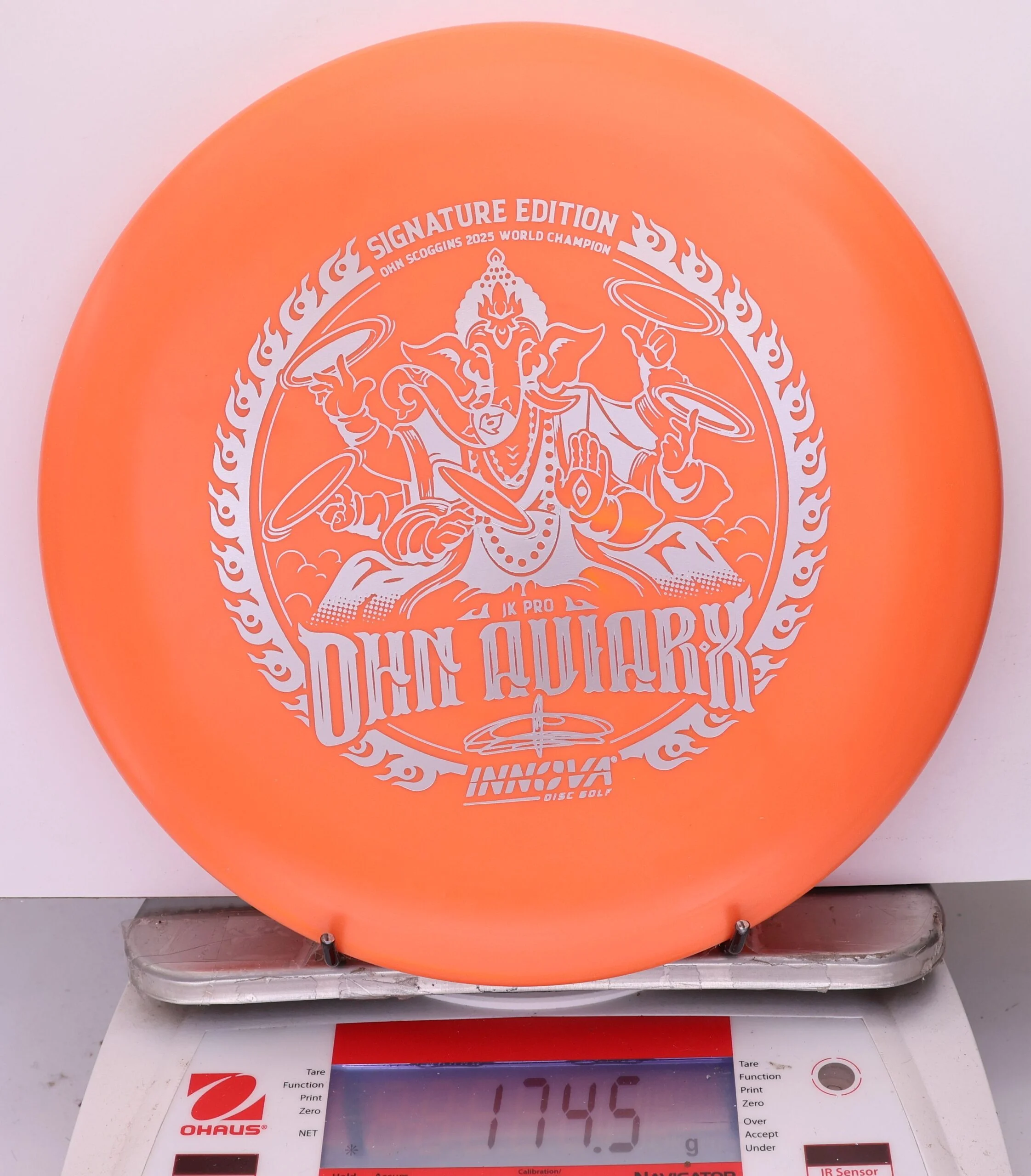 792644 JK Pro Aviar-X, Ohn Scoggins FPO World Champion Character - Signature Edition - #20 Orange, 175