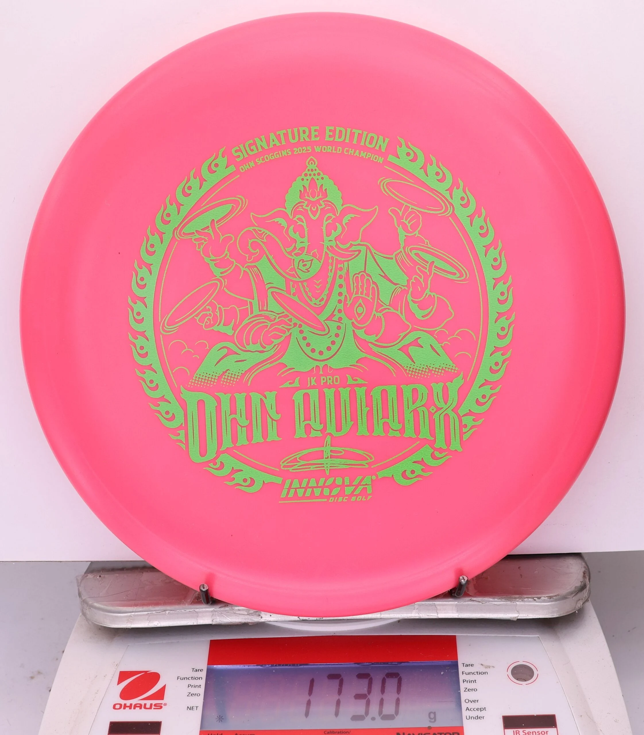 792709 JK Pro Aviar-X, Ohn Scoggins FPO World Champion Character - Signature Edition - #27 Pink, 173