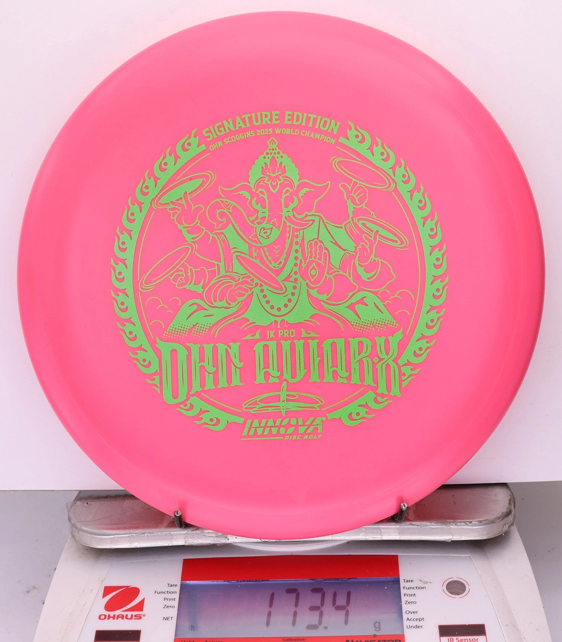 792712 JK Pro Aviar-X, Ohn Scoggins FPO World Champion Character - Signature Edition - #30 Pink, 173