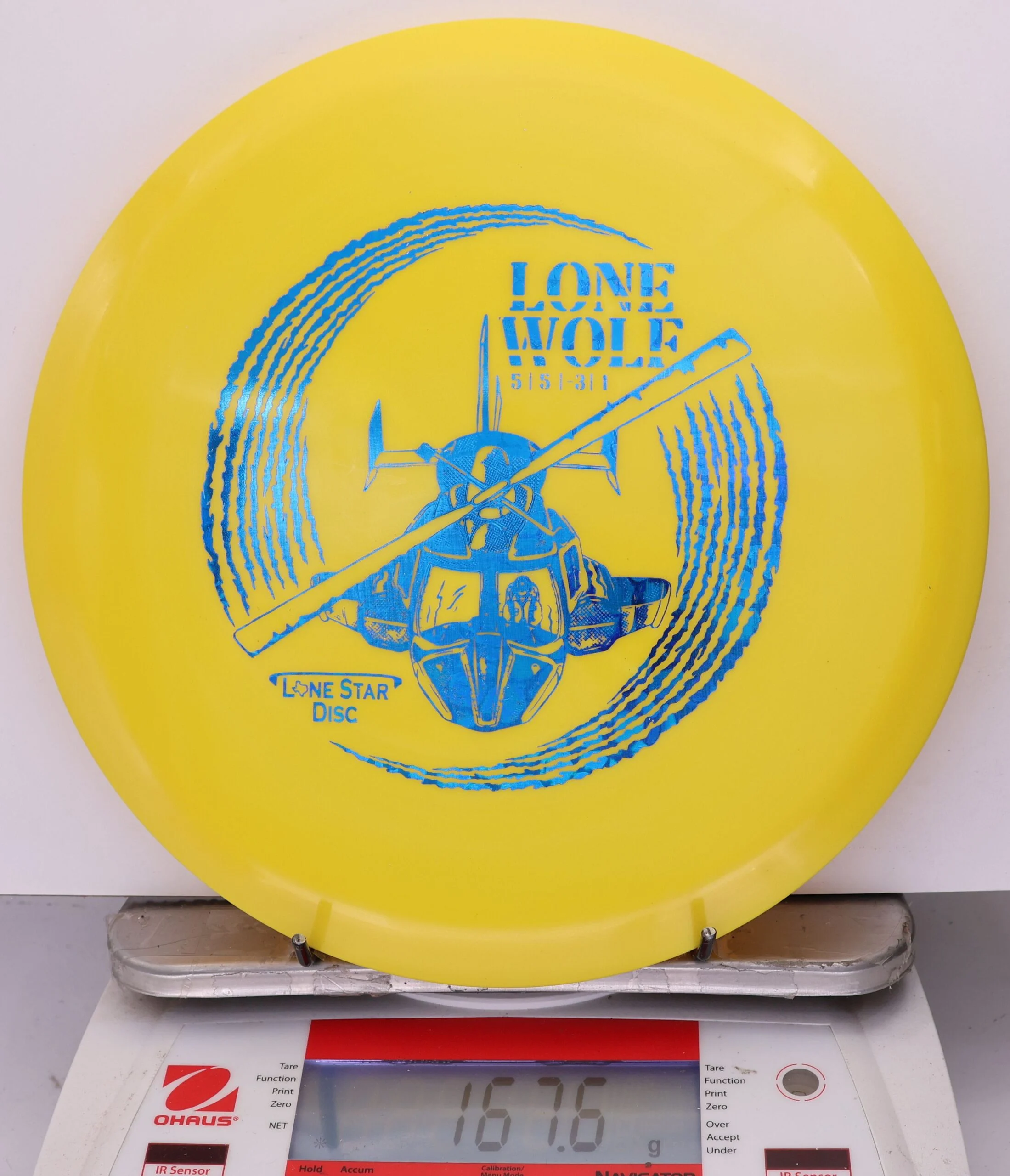 794136 Bravo Lone Wolf - #201 Yellow, 168