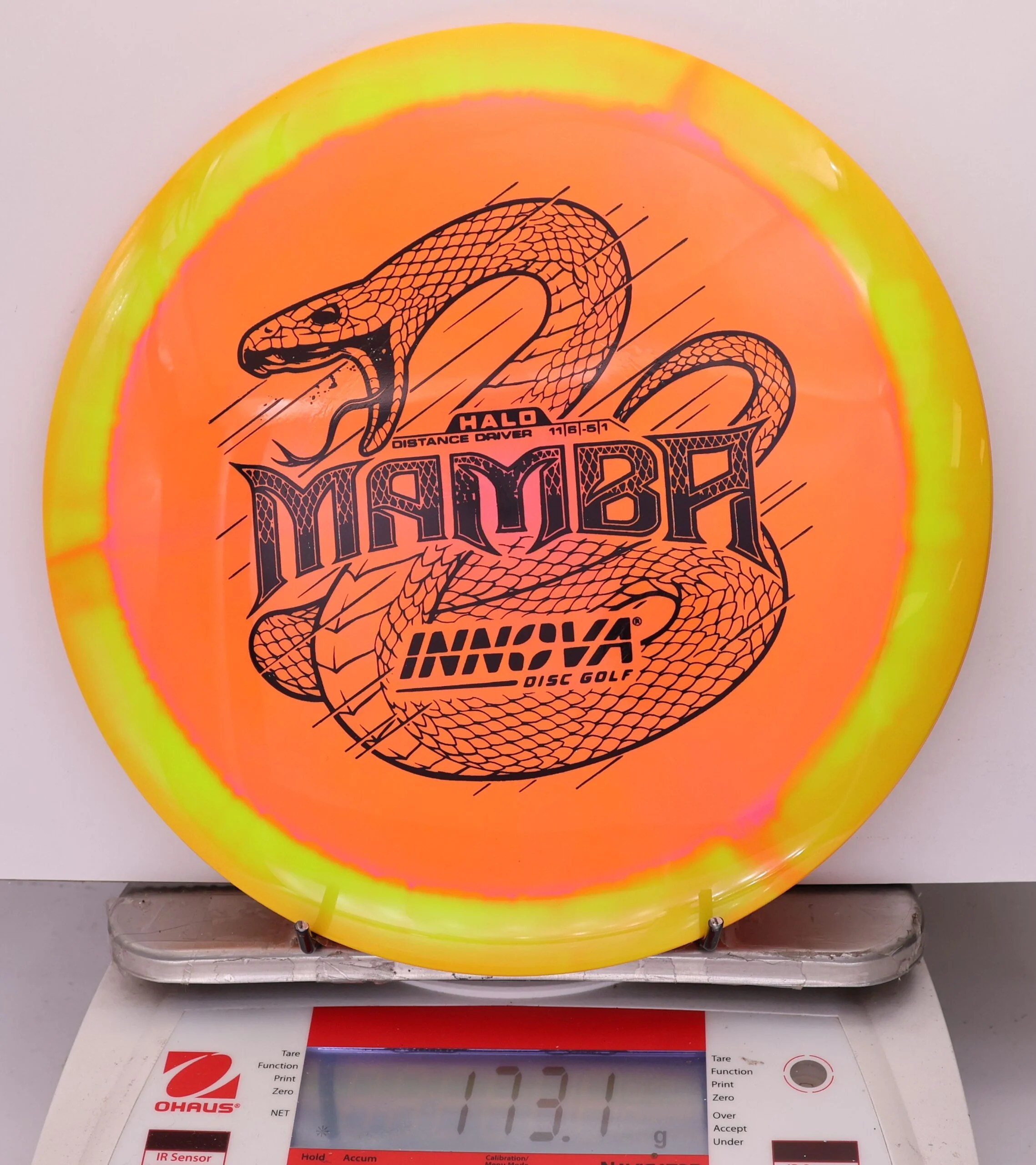 796444 Halo Star Mamba - #615 Yellow-Orange, 173