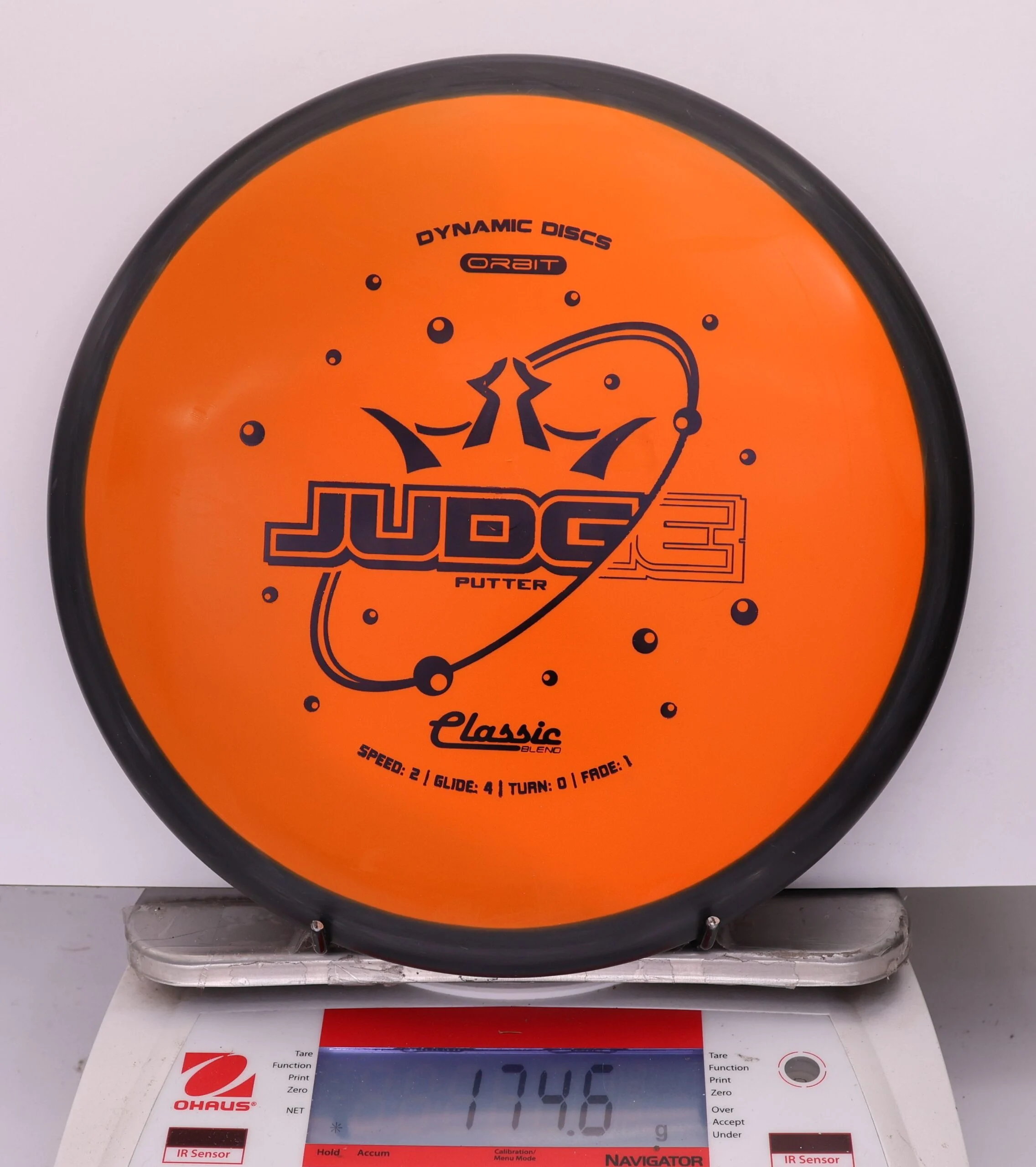 799868 Classic Blend Orbit Judge - #06 Black-Orange, 175