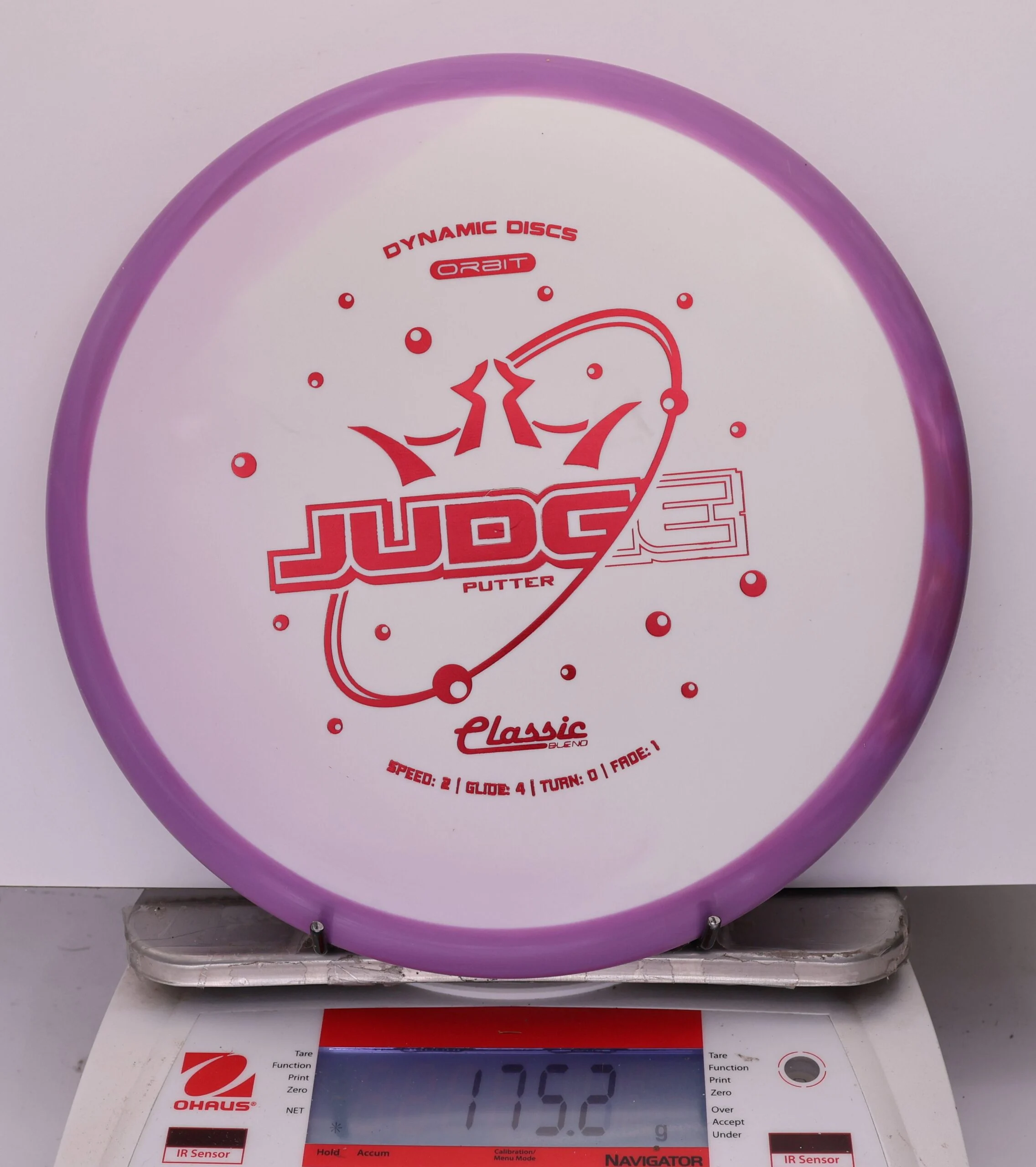 799869 Classic Blend Orbit Judge - #07 Purple-White, 175