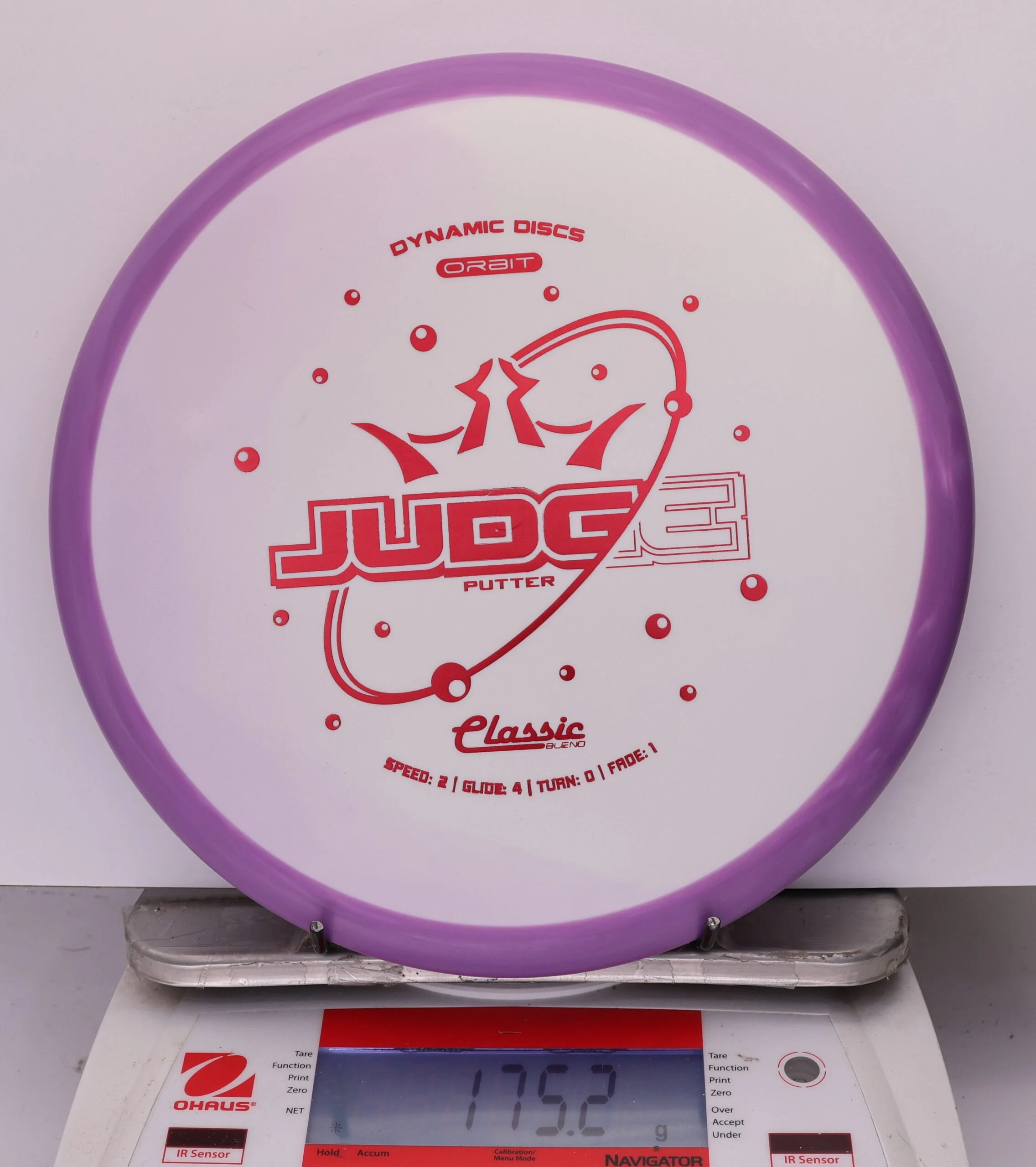 799871 Classic Blend Orbit Judge - #09 Purple-White, 175