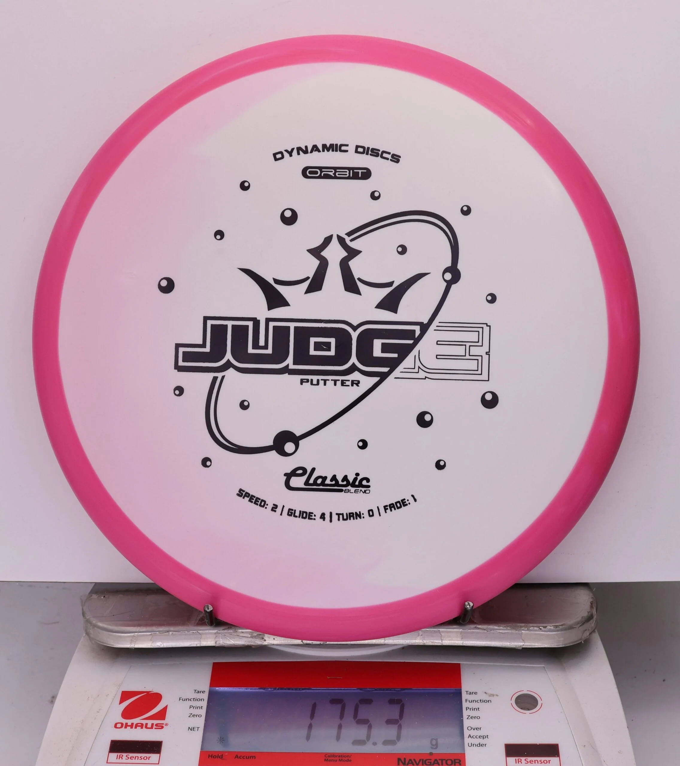 799872 Classic Blend Orbit Judge - #10 Pink-White, 175