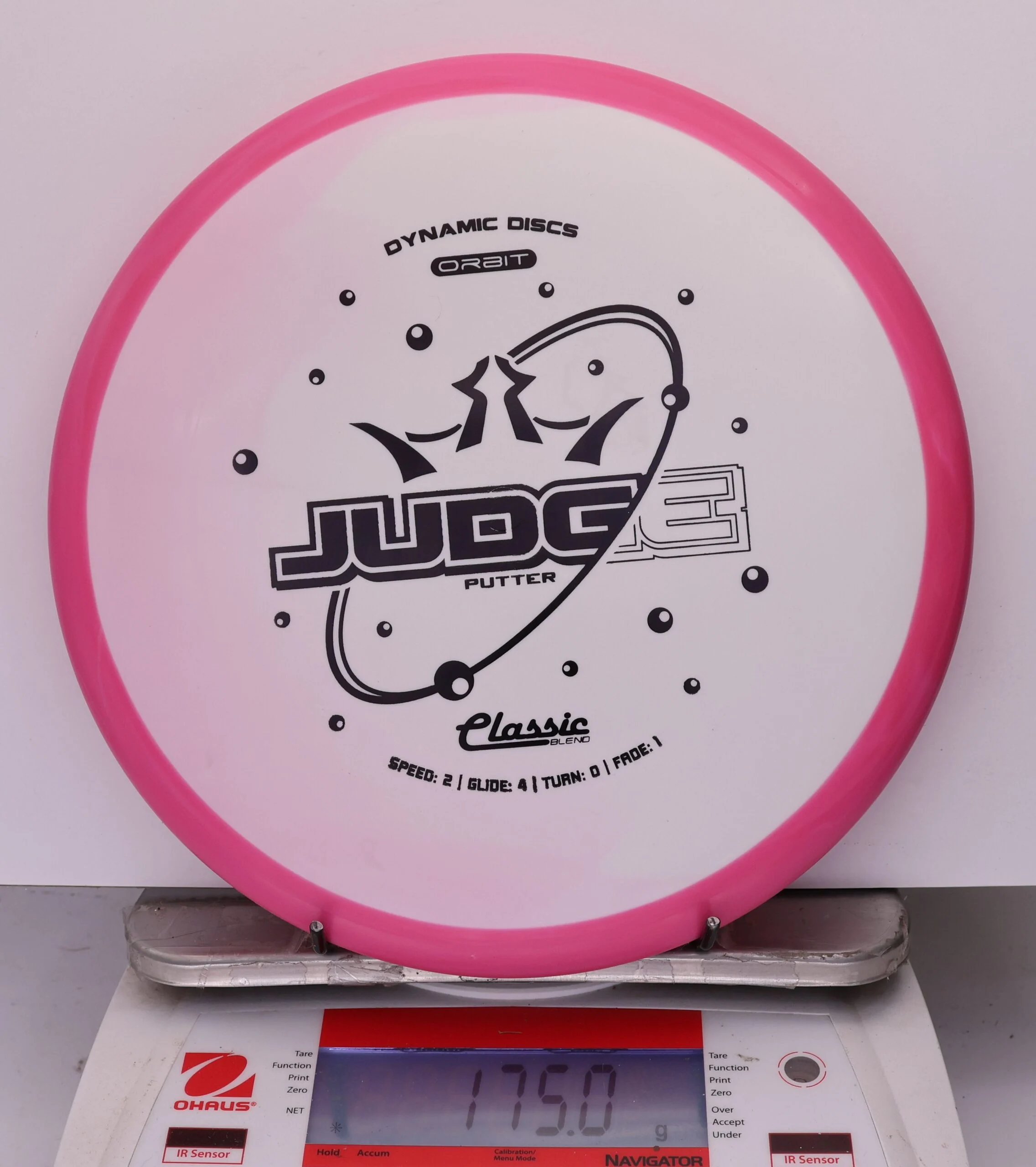 799883 Classic Blend Orbit Judge - #11 Pink-White, 175