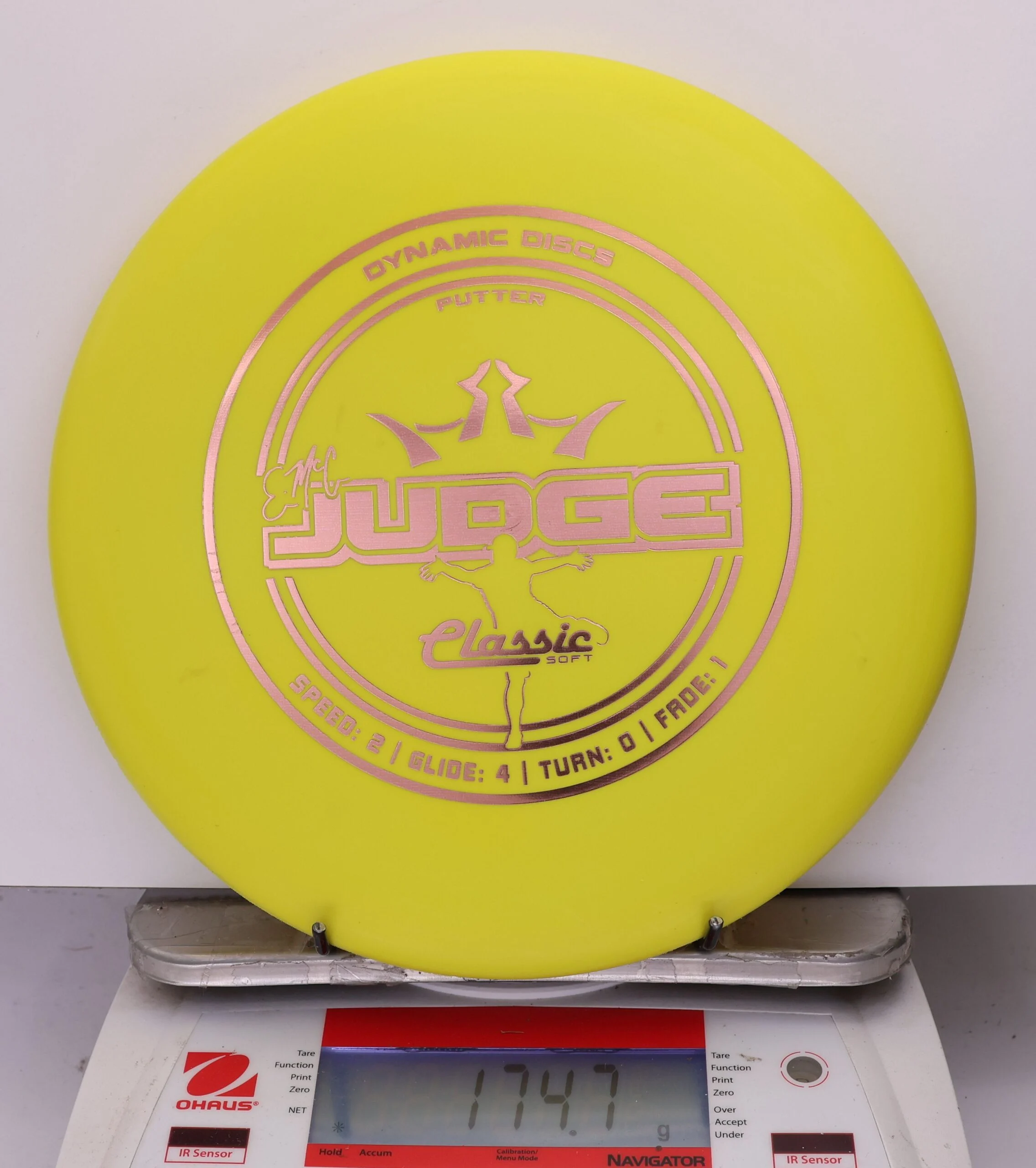 799949 Classic Soft EMac Judge - #03 Yellow, 175