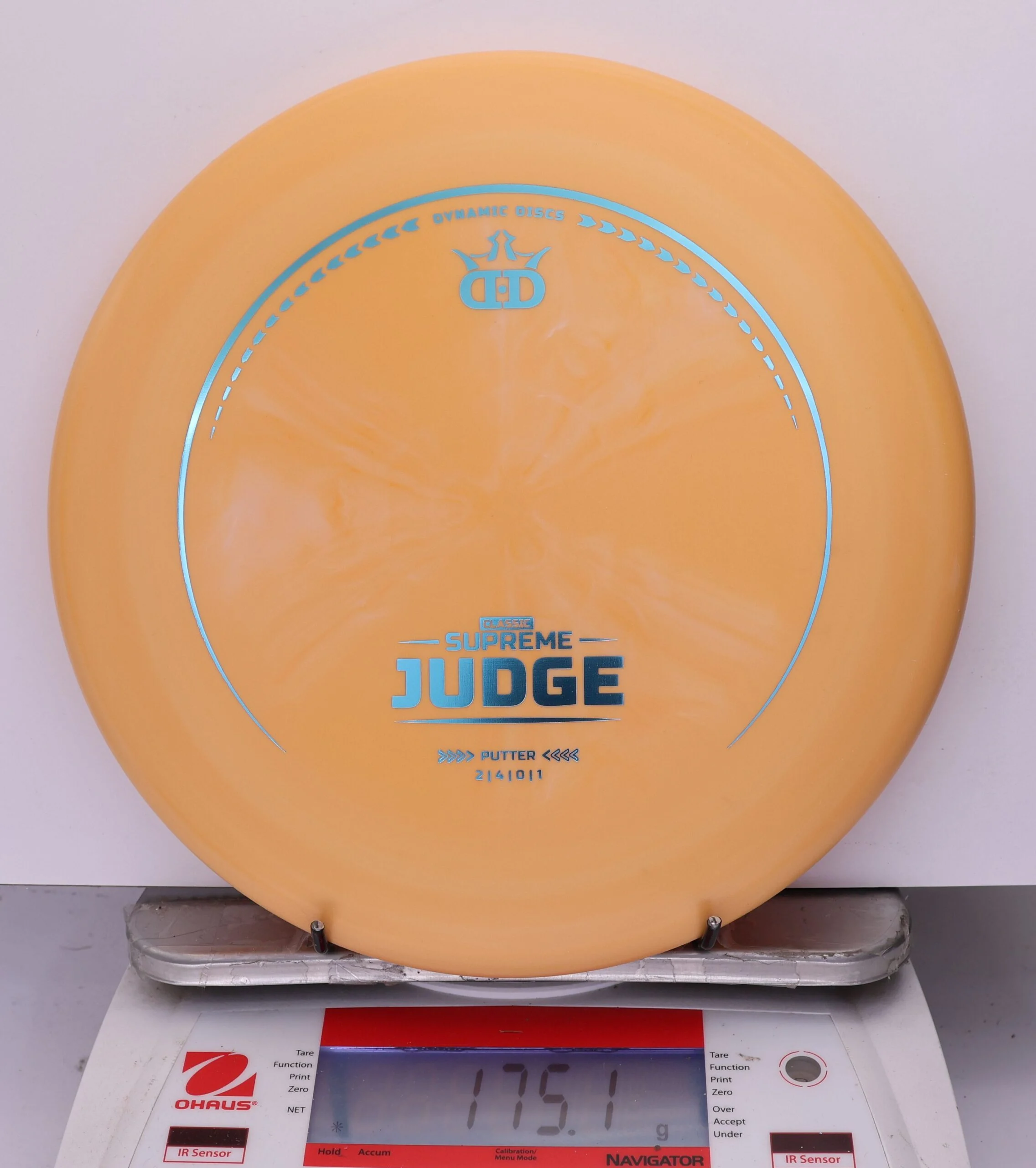 800186 Classic Supreme Judge - #10 Orange, 175