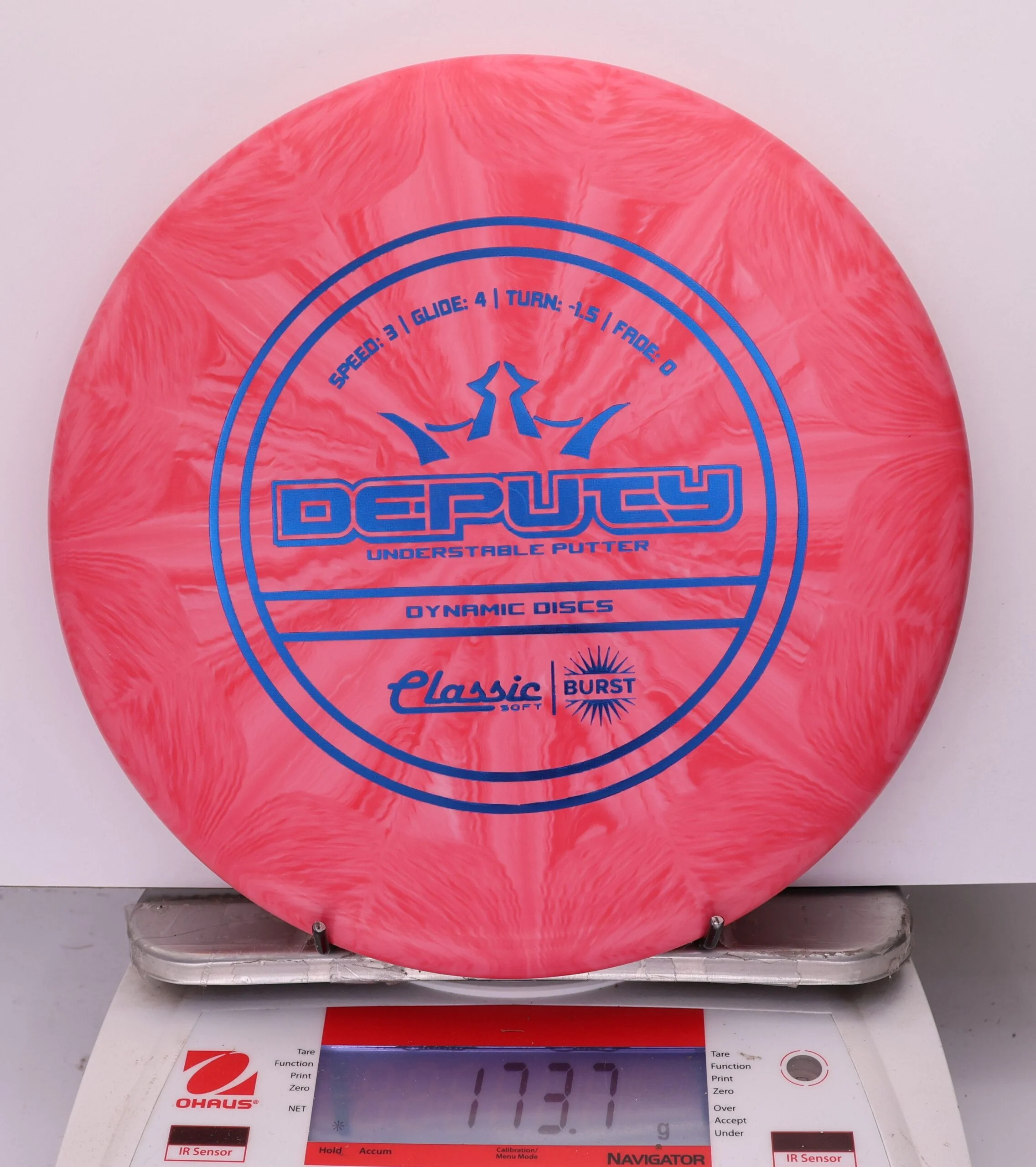 800410 Classic Soft Burst Deputy - #04 Red, 174