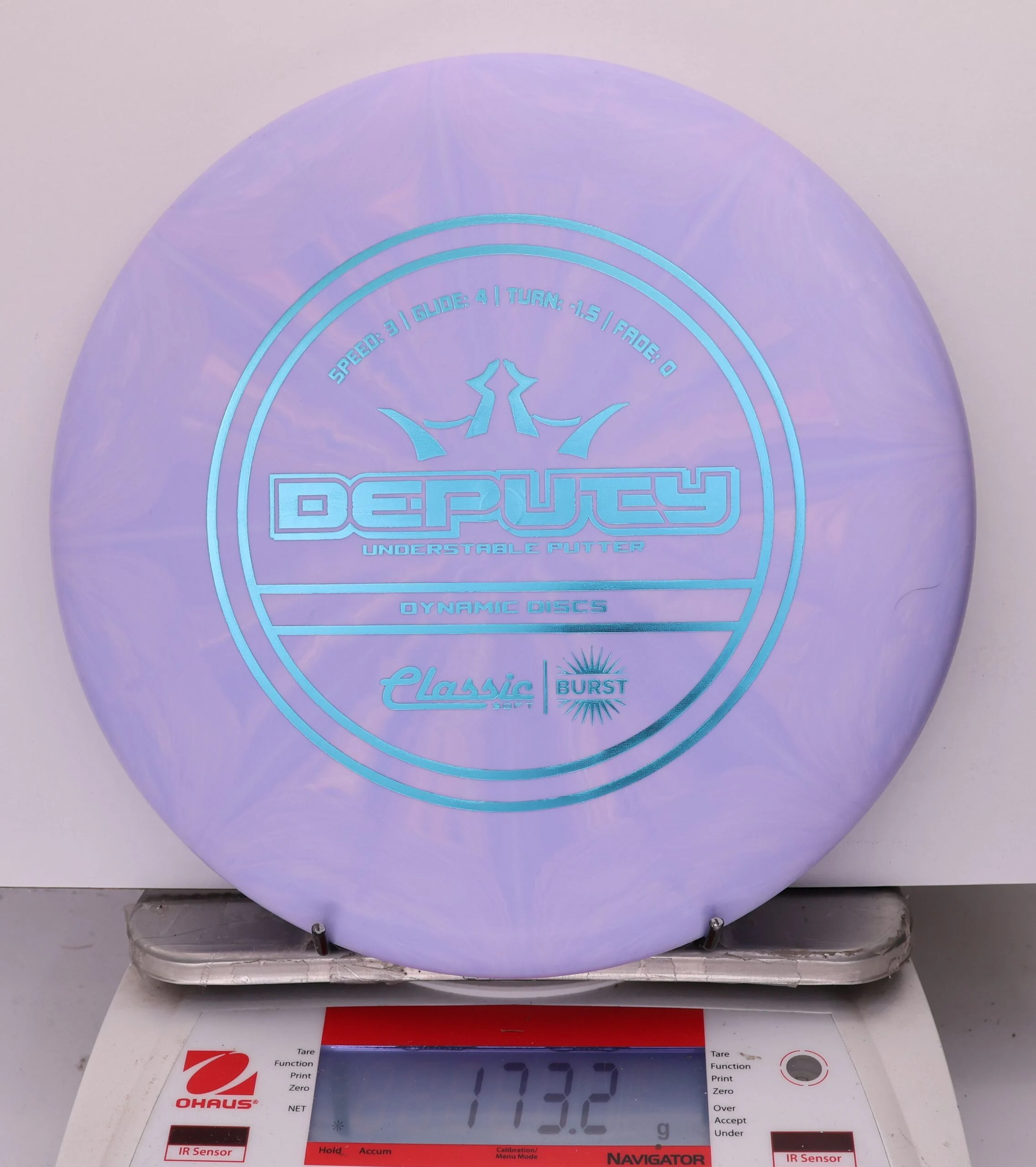 800420 Classic Soft Burst Deputy - #07 LtPurple, 173