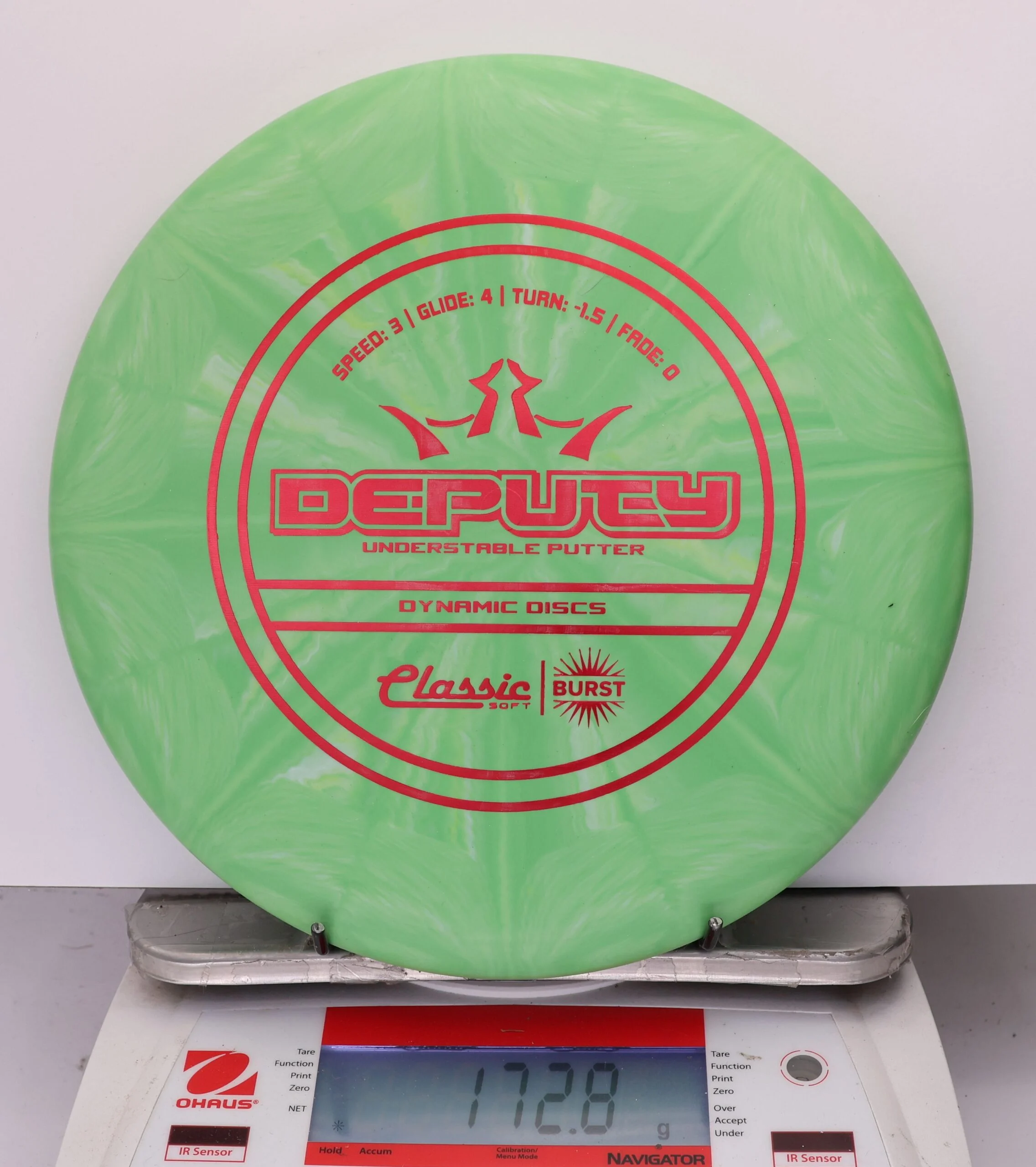 800432 Classic Soft Burst Deputy - #12 Green, 173
