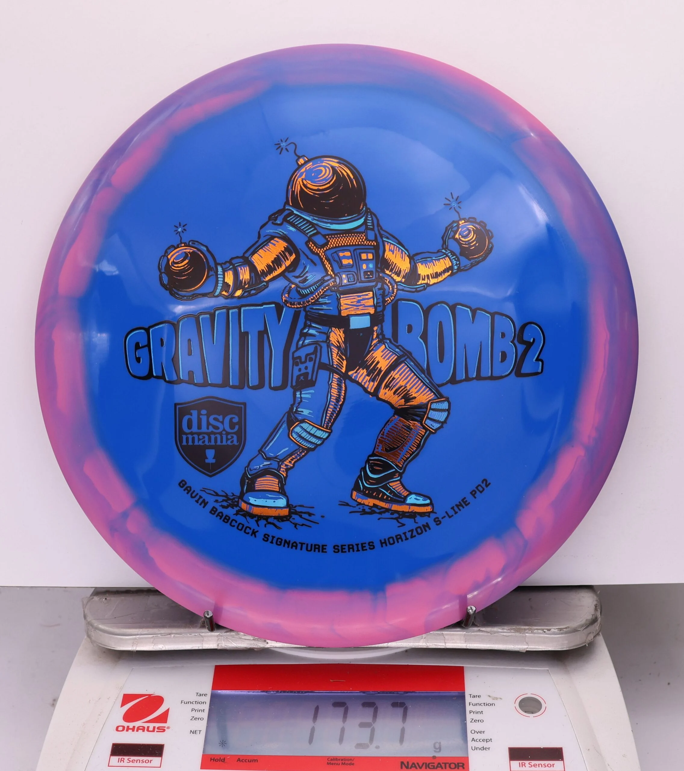 800552 Horizon S-Line PD2, Gavid Babcock 2025 Signature Series Gravity Bomb 2 - Triple Foil - #03 Pink-Blue, 174
