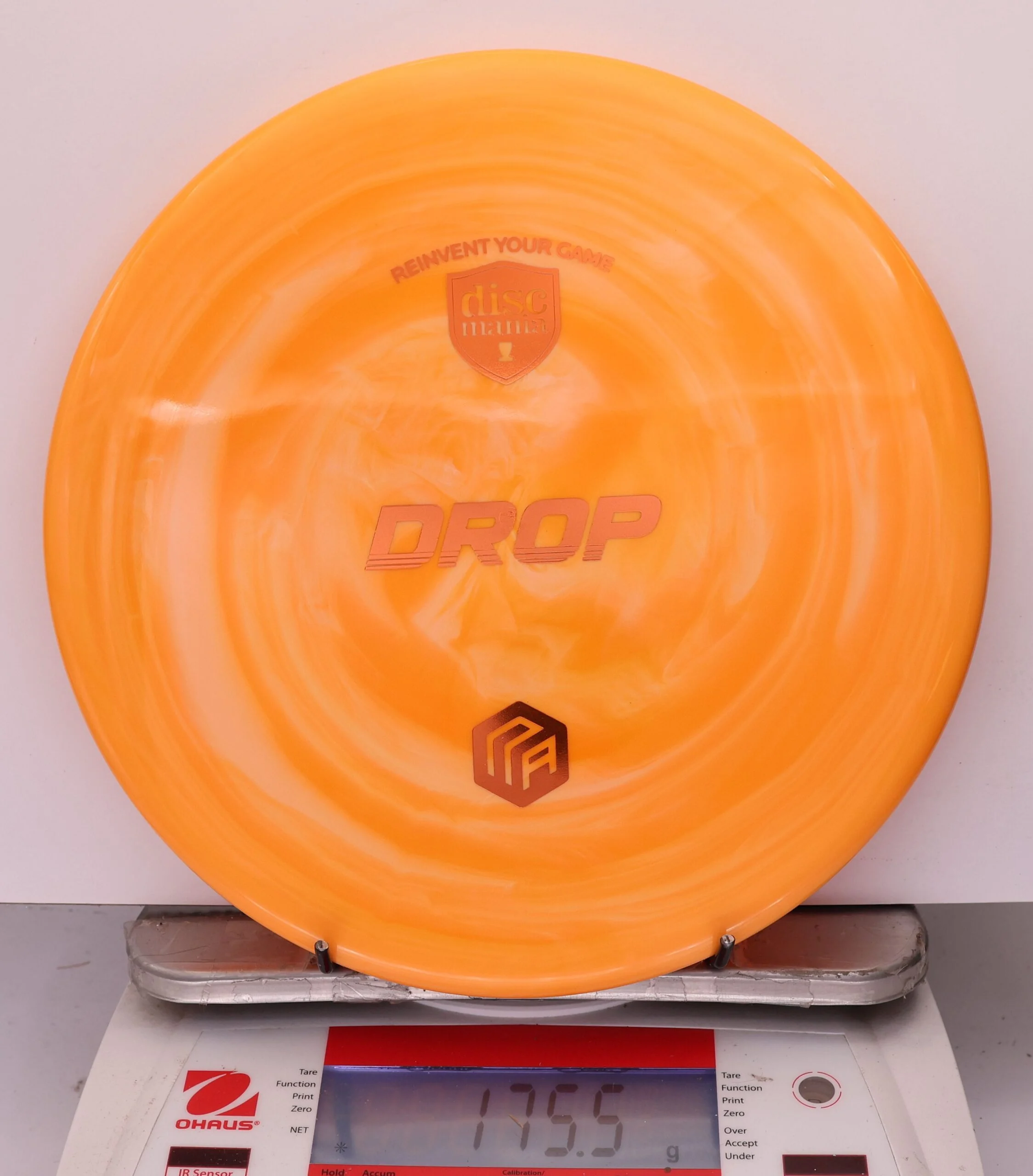 800958 Swirl S-Line Drop, Niklas Anttila 2025 Creator Series - #06 Orange, 176