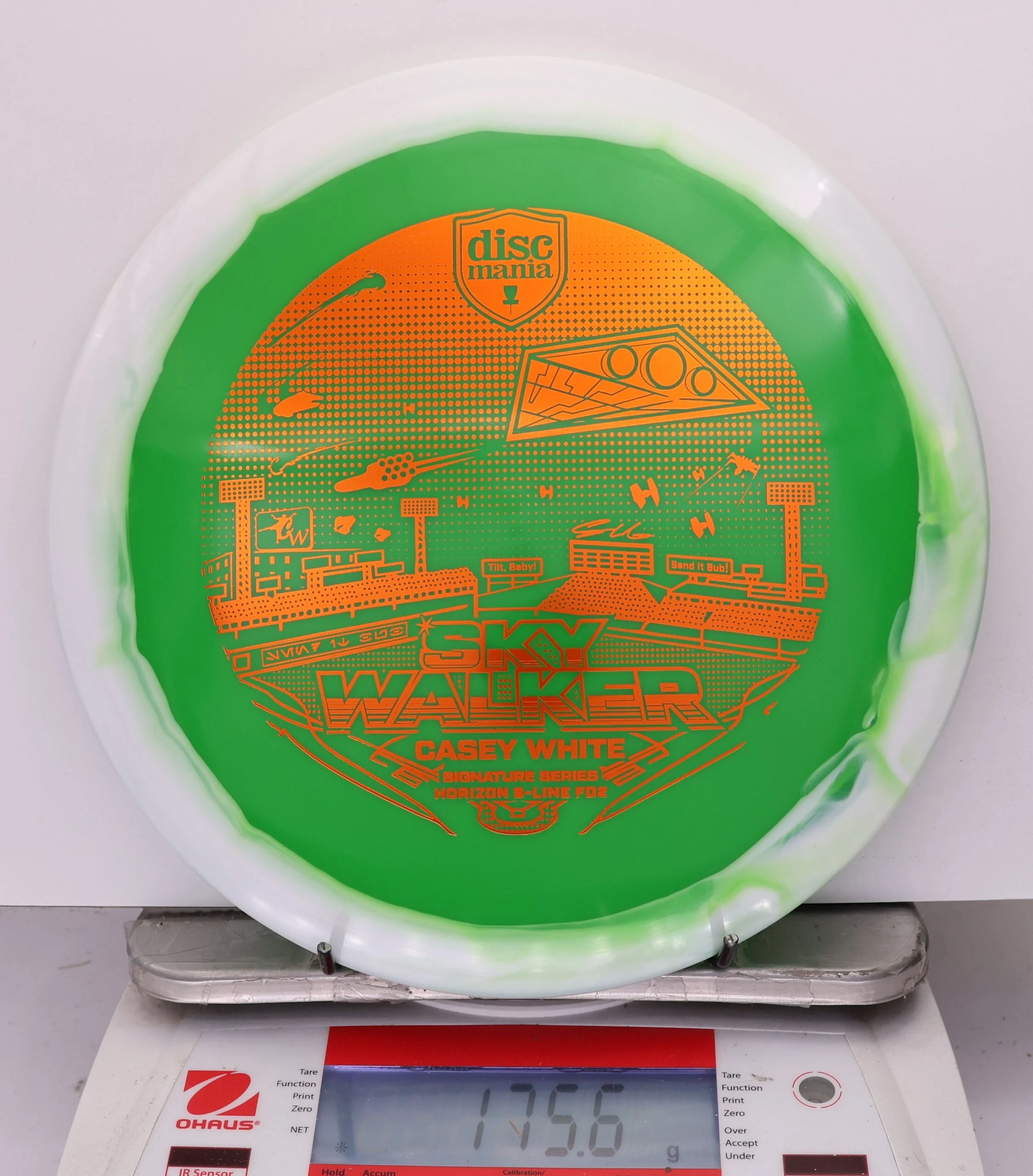 800995 Horizon S-Line FD2, Casey White 2025 Signature Series - Sky Walker 3 - #06 White-Green, 176