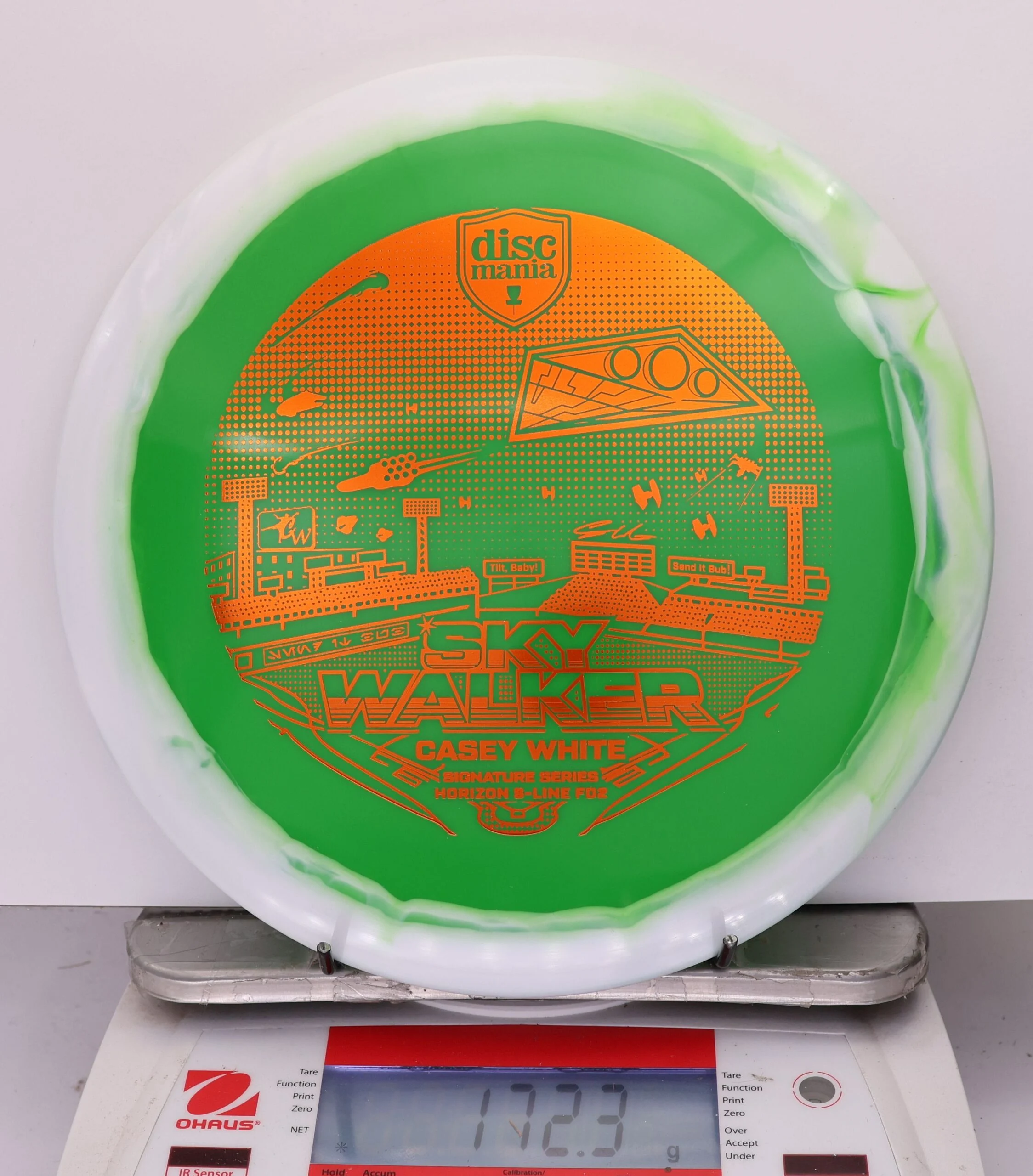 800996 Horizon S-Line FD2, Casey White 2025 Signature Series - Sky Walker 3 - #07 White-Green, 172