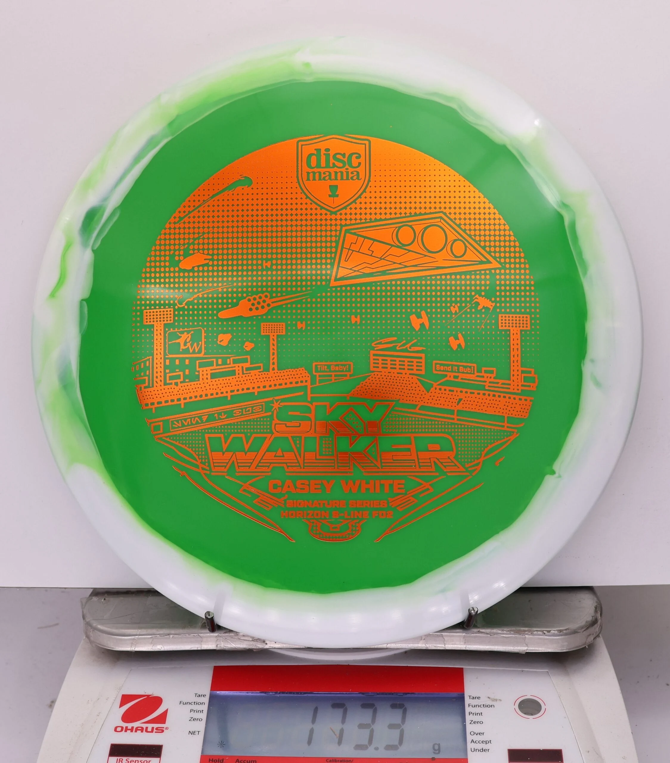 800997 Horizon S-Line FD2, Casey White 2025 Signature Series - Sky Walker 3 - #08 White-Green, 173
