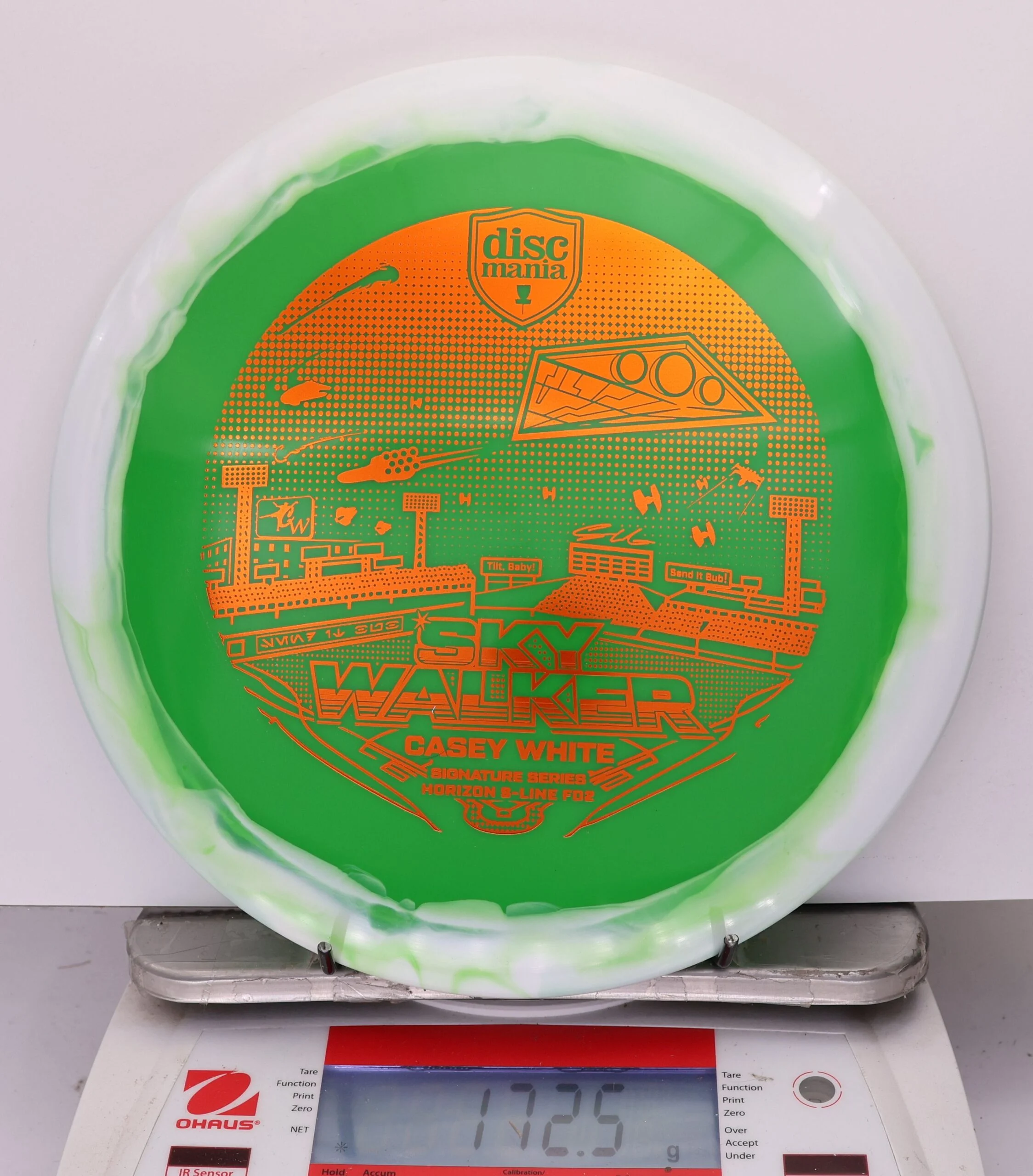 800999 Horizon S-Line FD2, Casey White 2025 Signature Series - Sky Walker 3 - #10 White-Green, 173