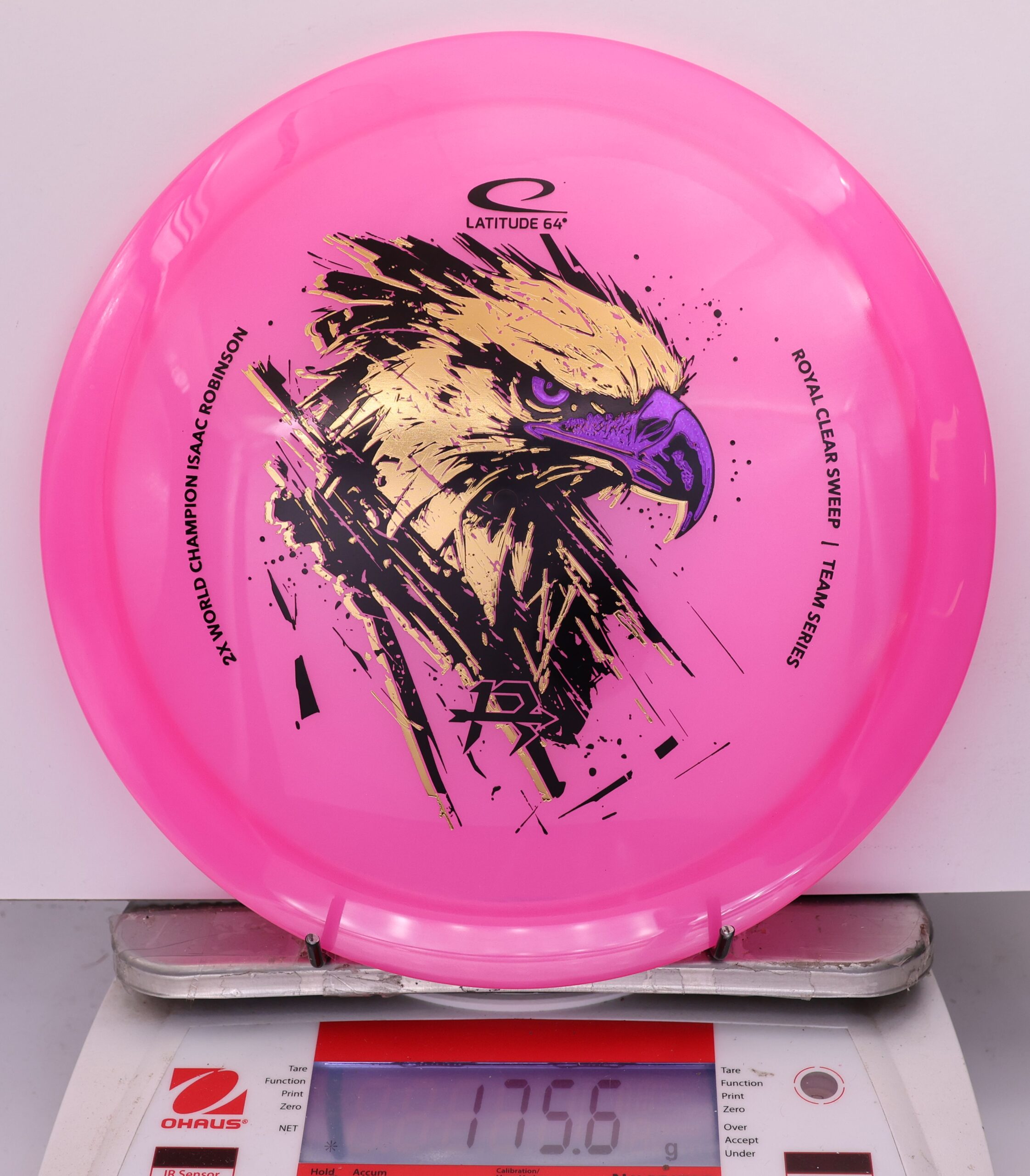 803020 Royal Clear Sweep, Isaac Robinson 2026 Team Series - #07 Pink, 176