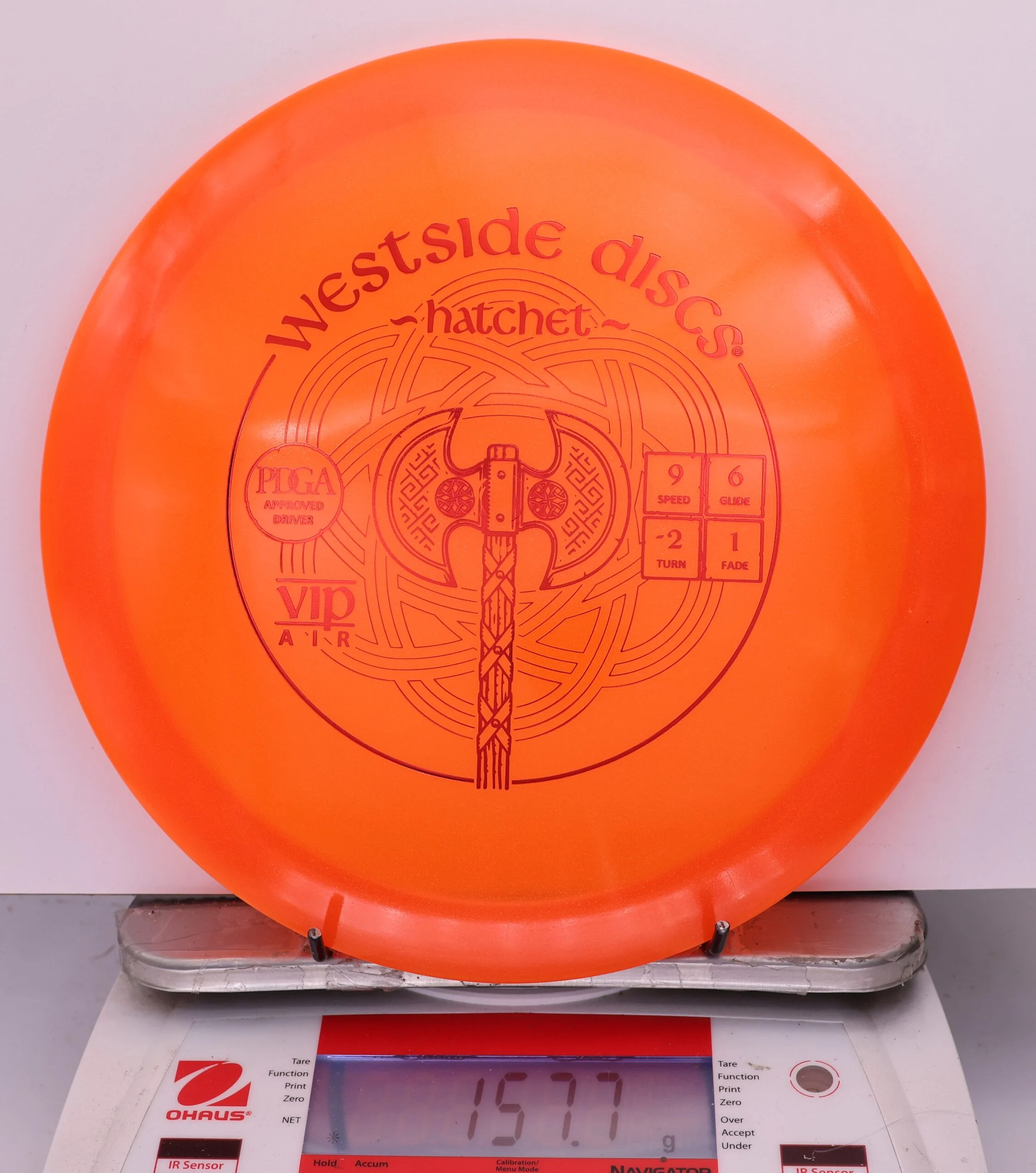 803617 VIP Air Hatchet - #13 Orange, 158