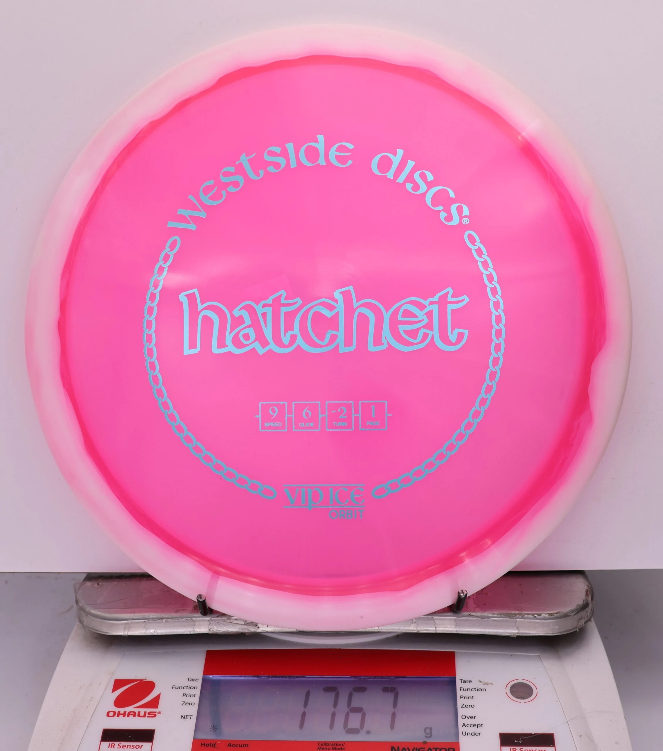 803648 VIP Ice Orbit Hatchet - #05 White-Pink, 177