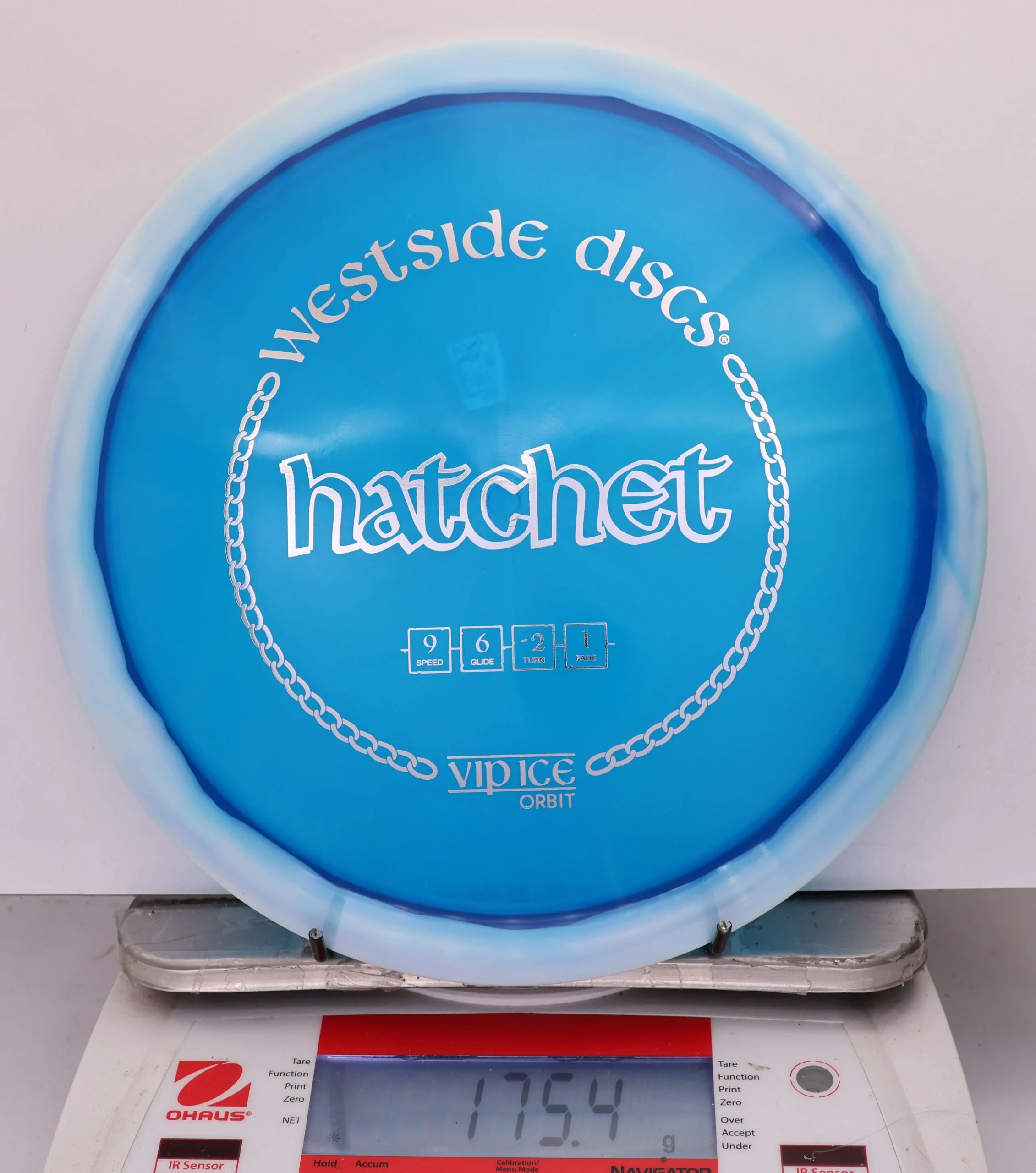 803692 VIP Ice Orbit Hatchet - #16 White-Blue, 175