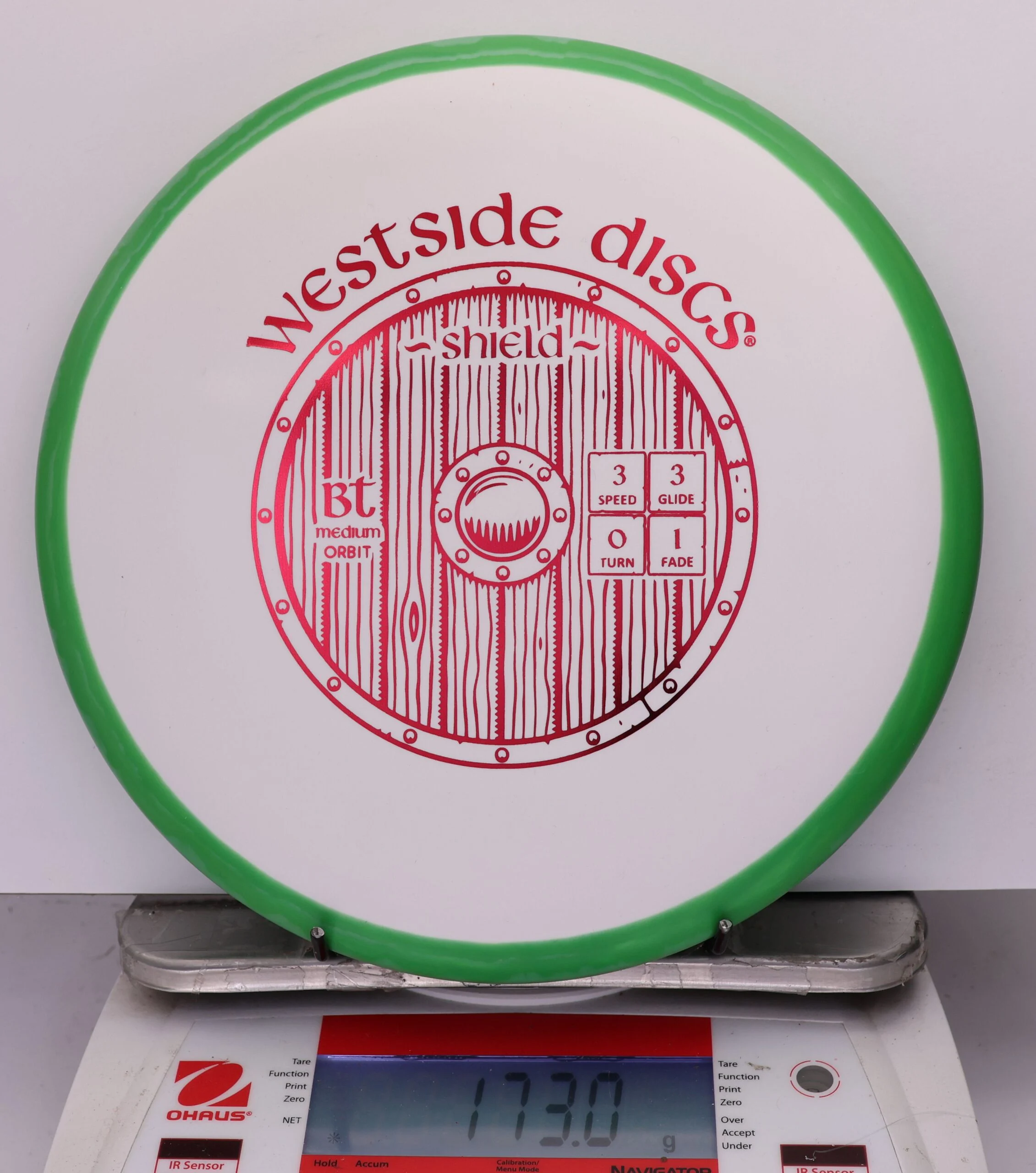 803835 BT Medium Orbit Shield - #01 Green-White, 173
