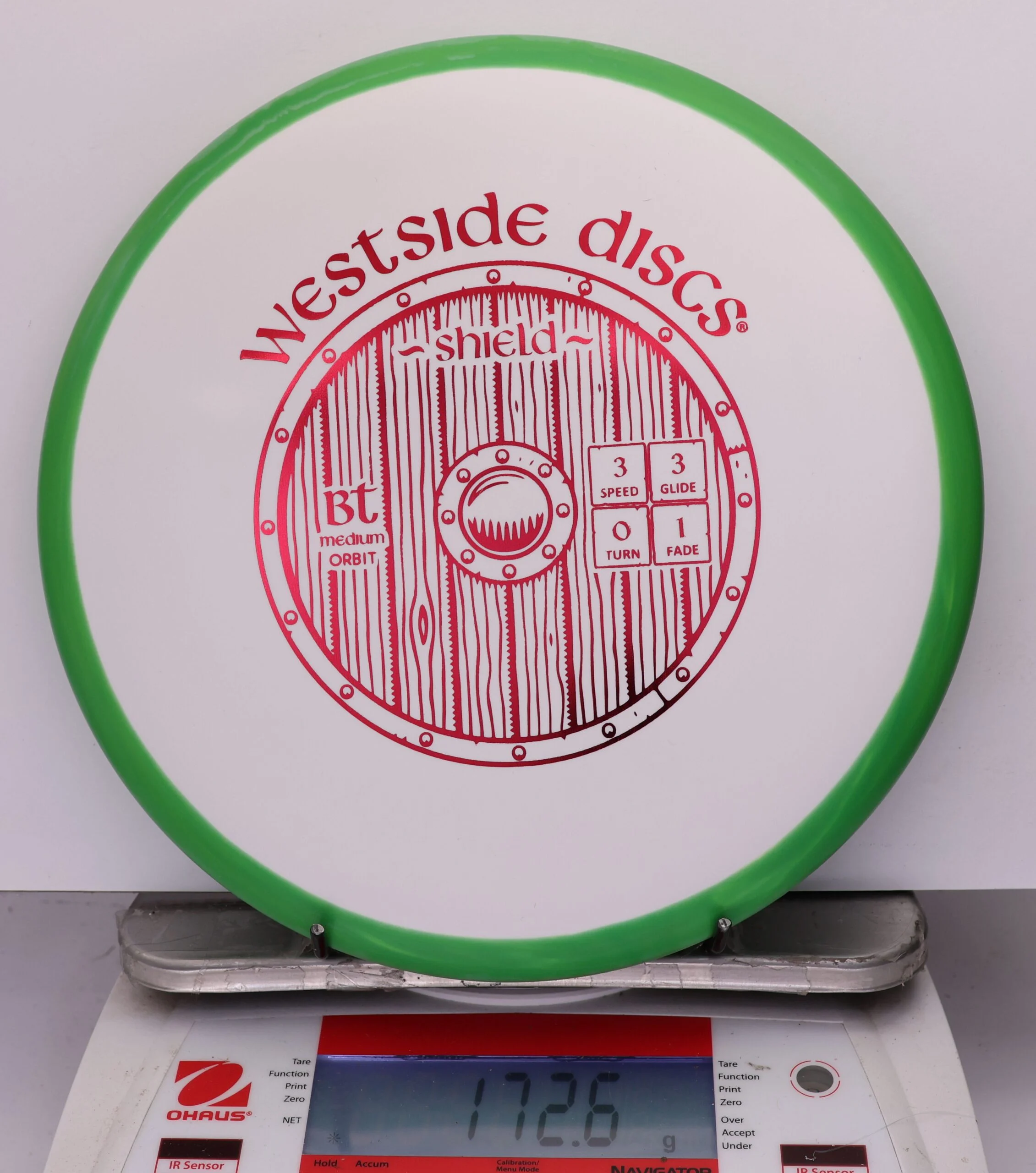 803836 BT Medium Orbit Shield - #02 Green-White, 173
