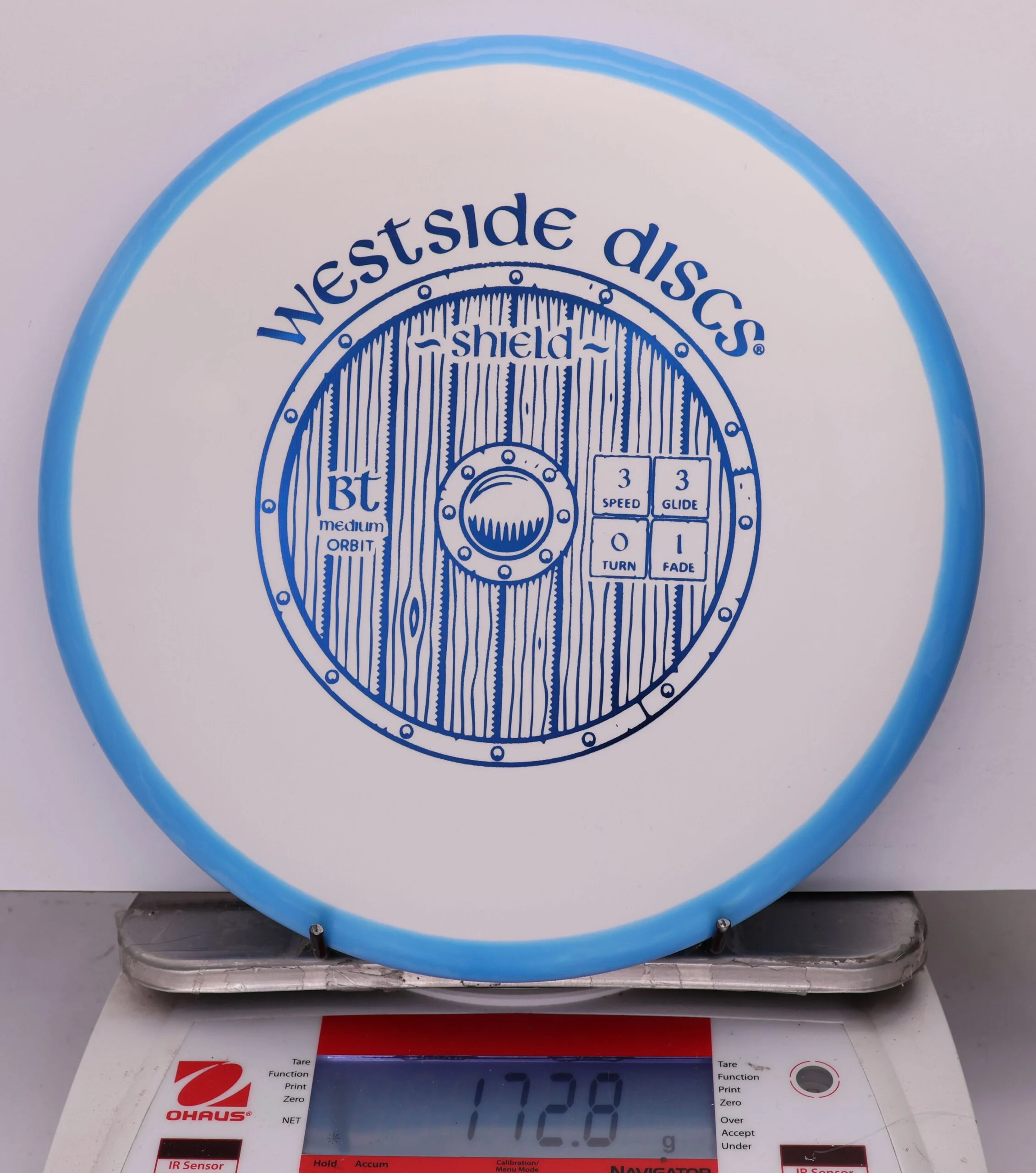 803838 BT Medium Orbit Shield - #04 Blue-White, 173
