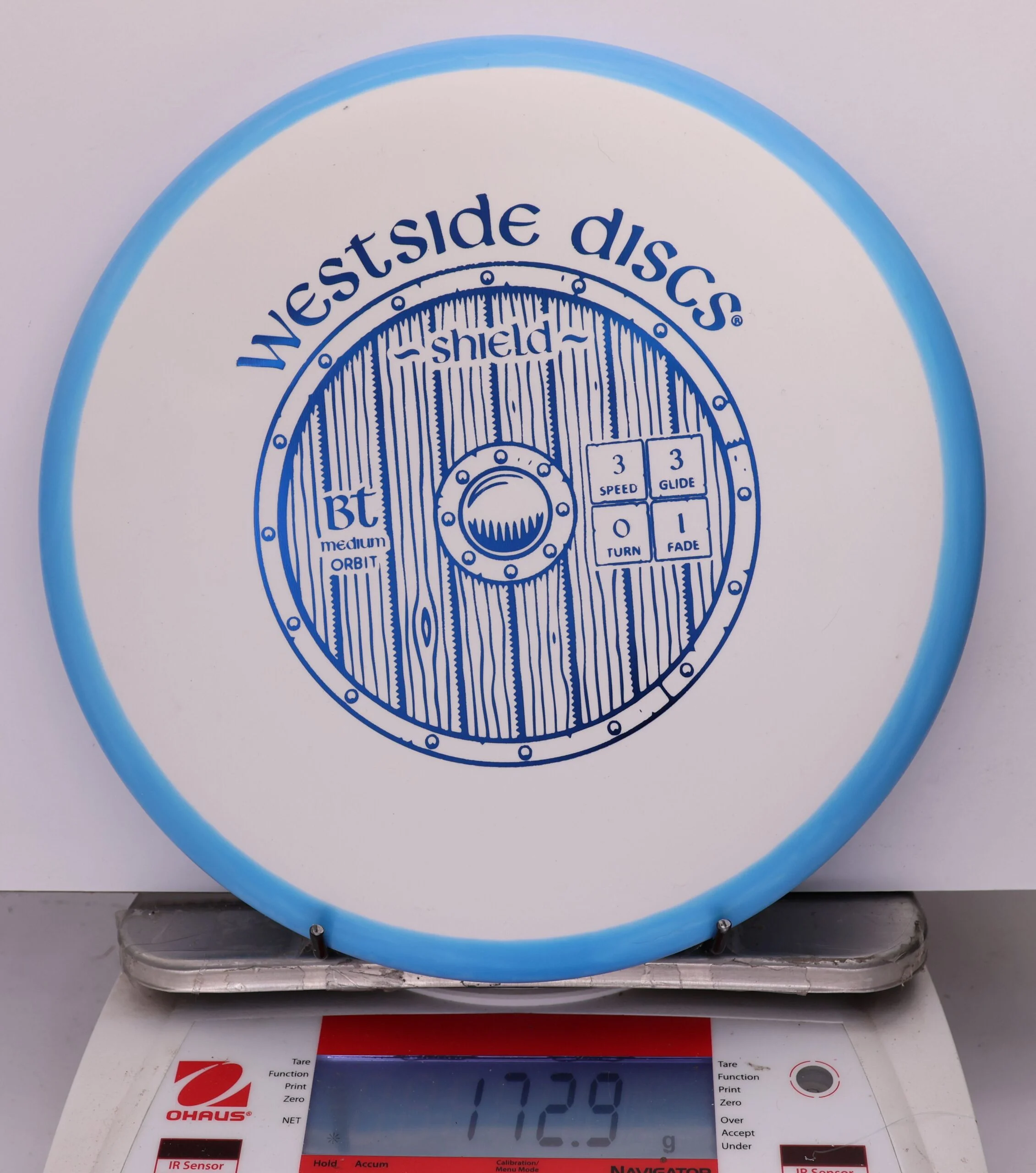 803844 BT Medium Orbit Shield - #06 Blue-White, 173