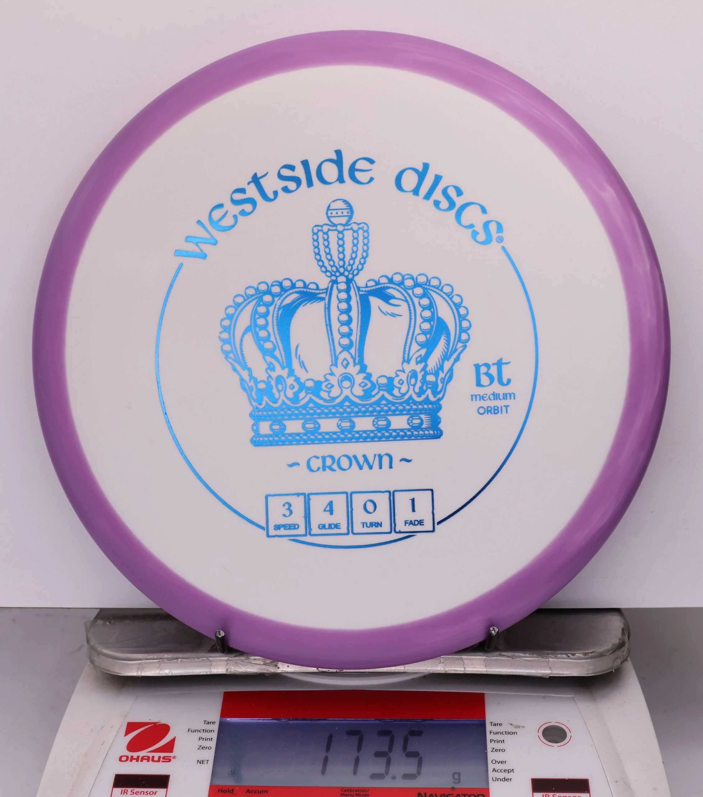 803955 BT Medium Orbit Crown - #04 Purple-White, 174