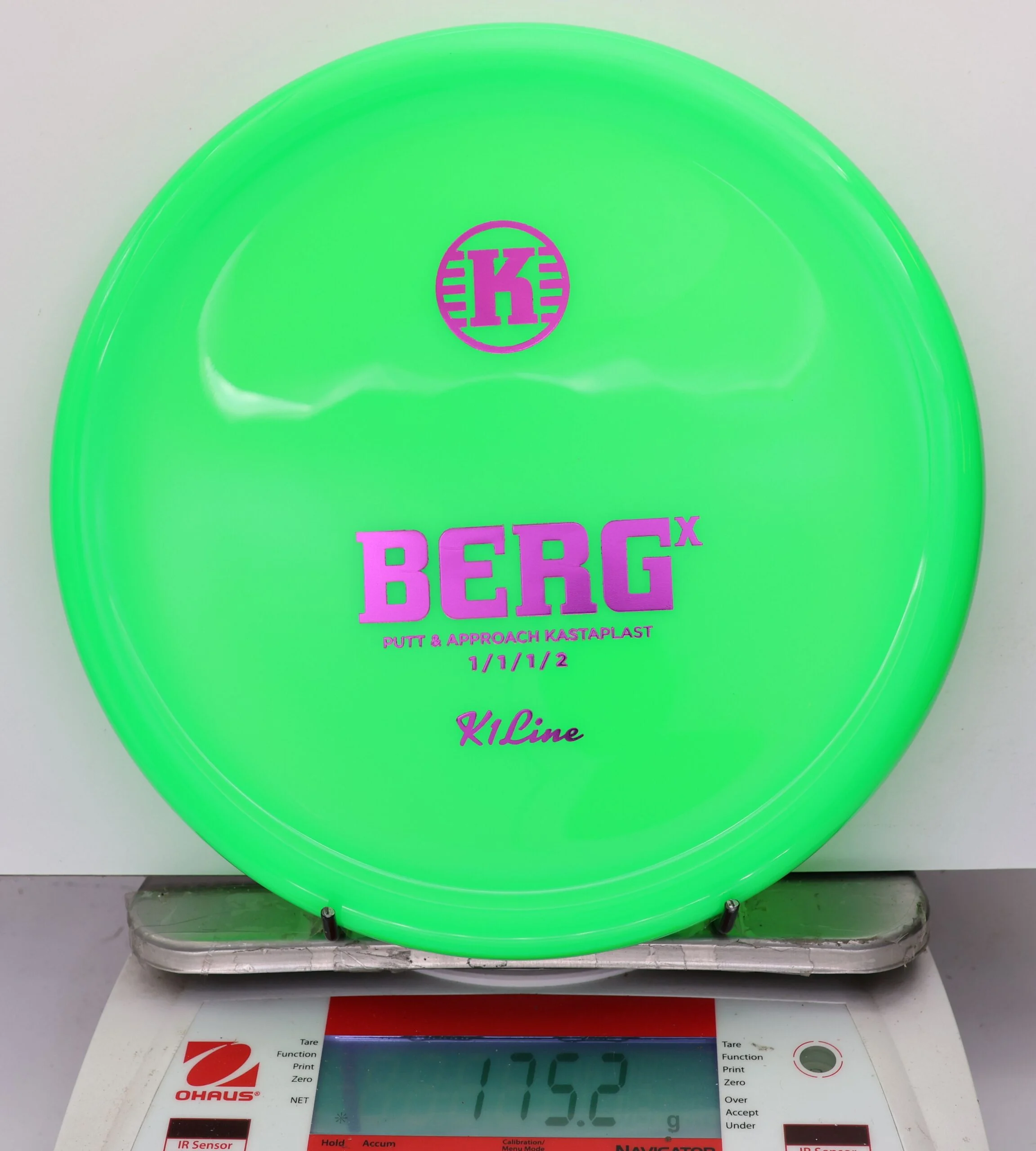 804040 K1 Berg X - #03 PoisonGreen, 175