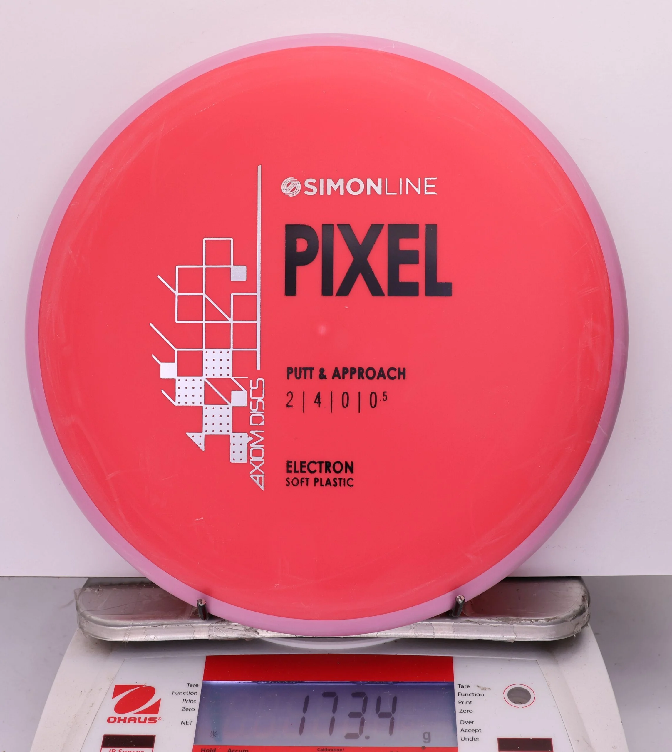 804766 Simon Line Electron Soft Pixel - #27 Mauve-Red, 173